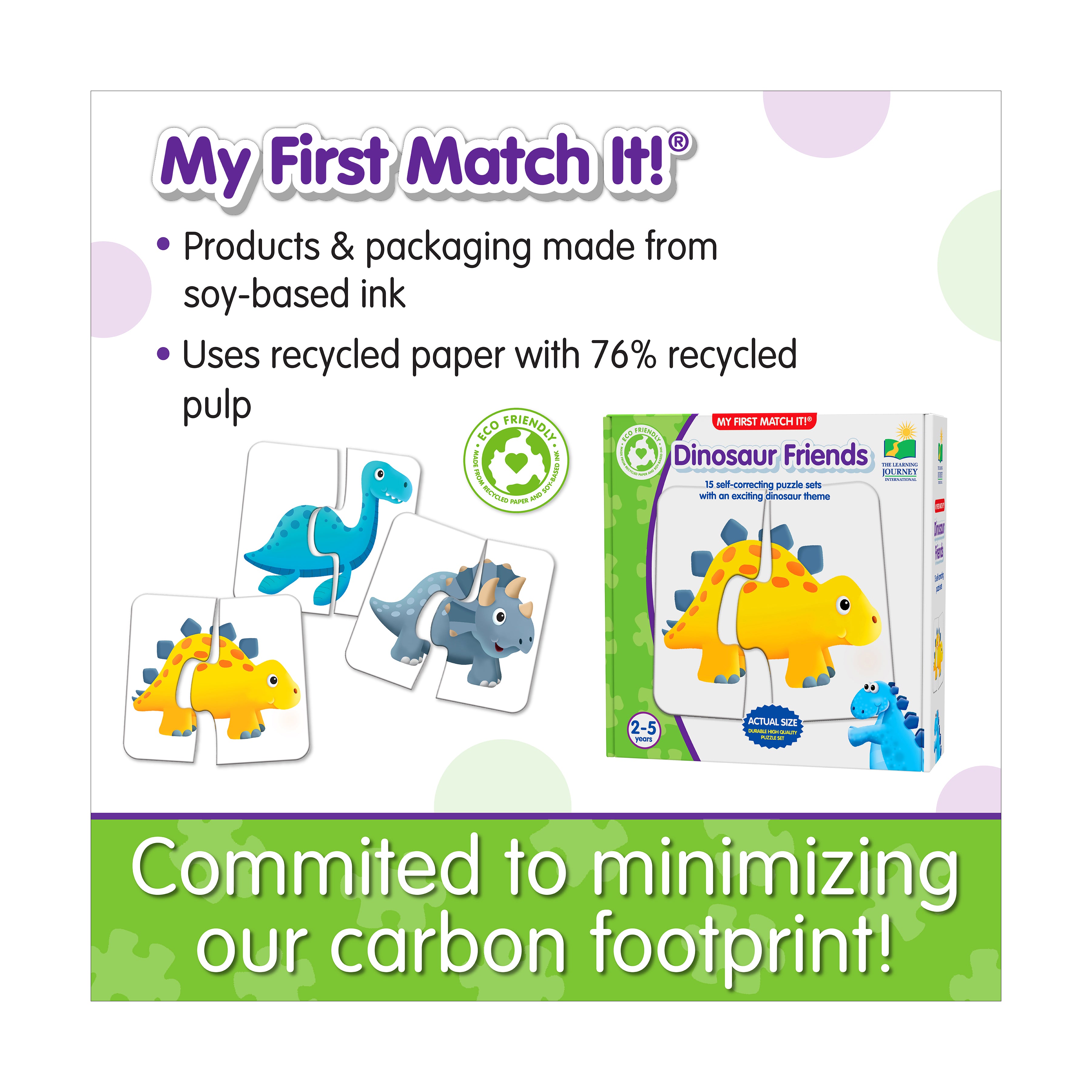 My First Match It! - Dinosaur Friends - Educational Puzzle Game - Image 5