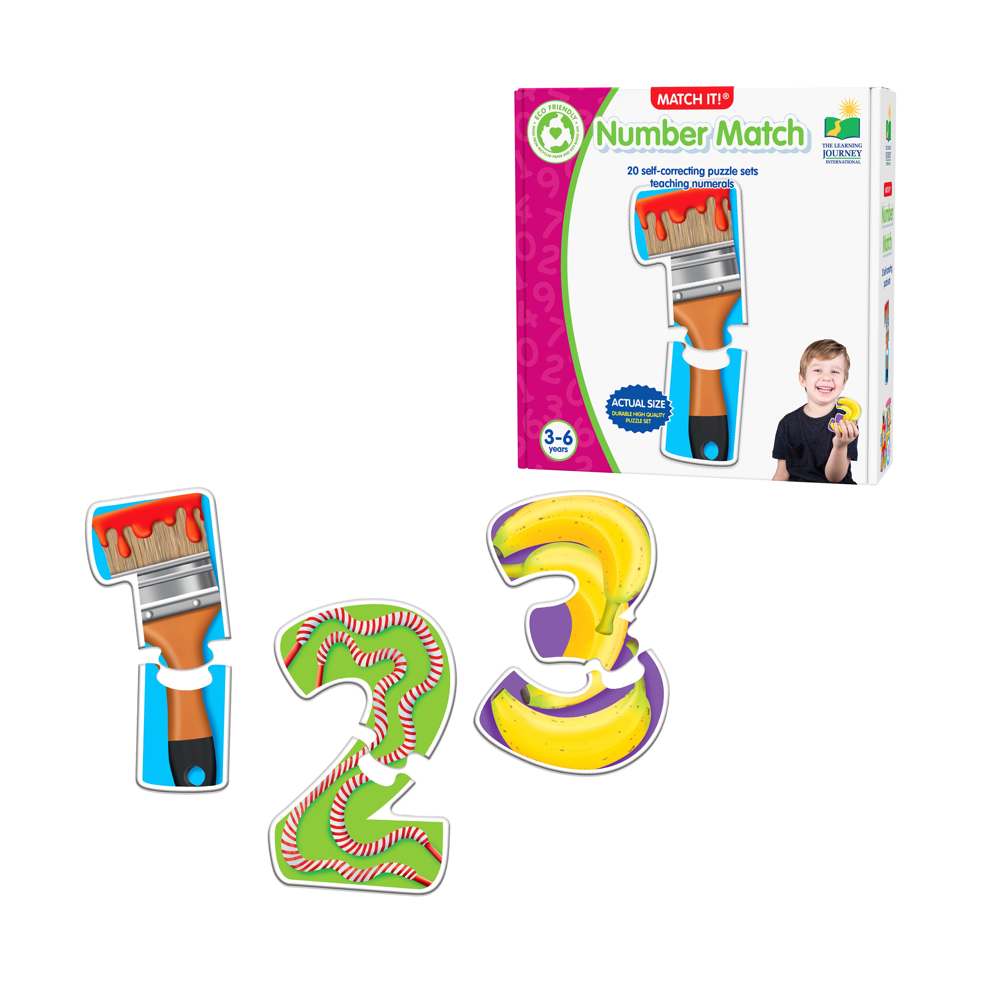 Match It! - Number Match - Educational Counting Puzzle Game - Image 3