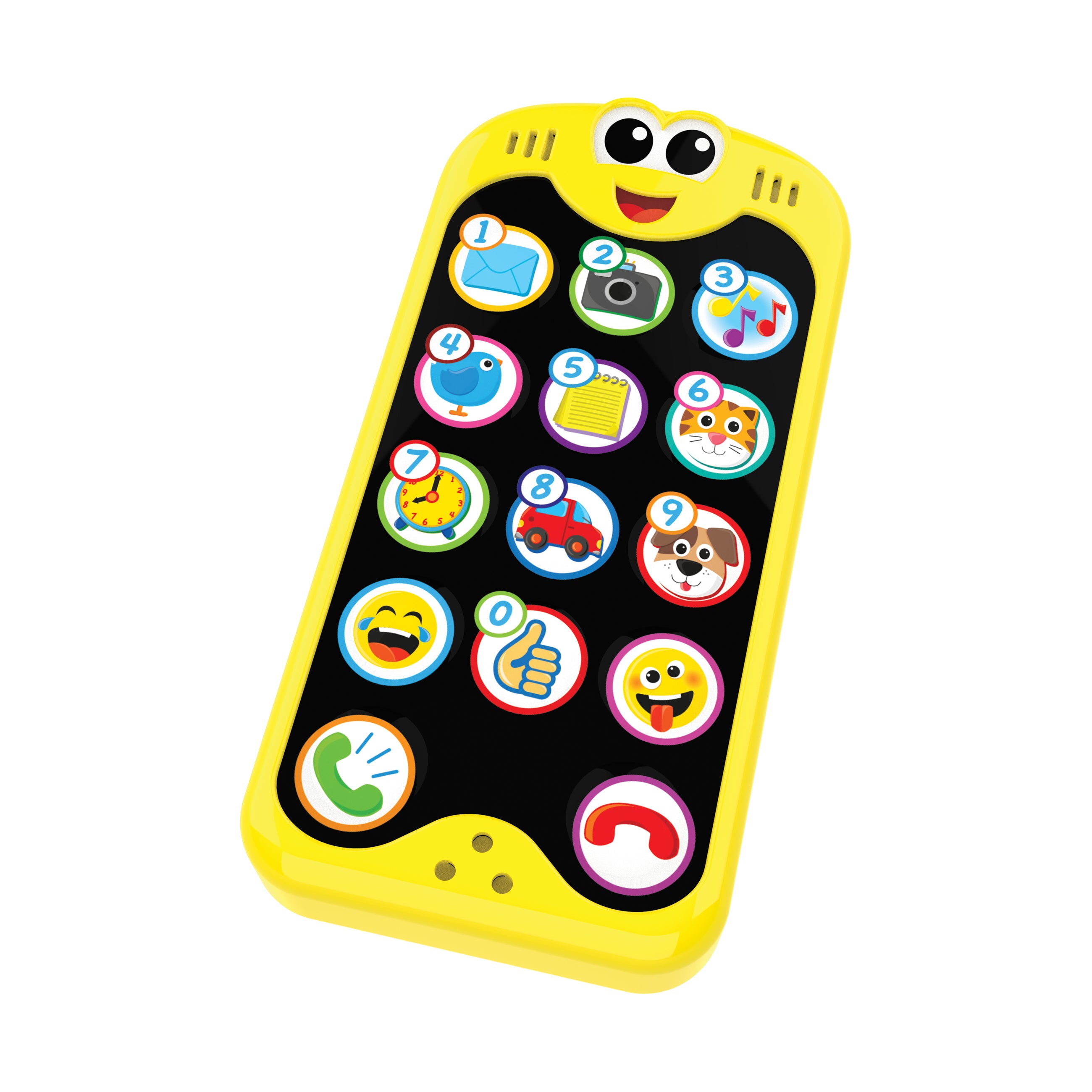 Alternative view of Early Learning On-the-Go Interactive Phone with Lights and Sounds