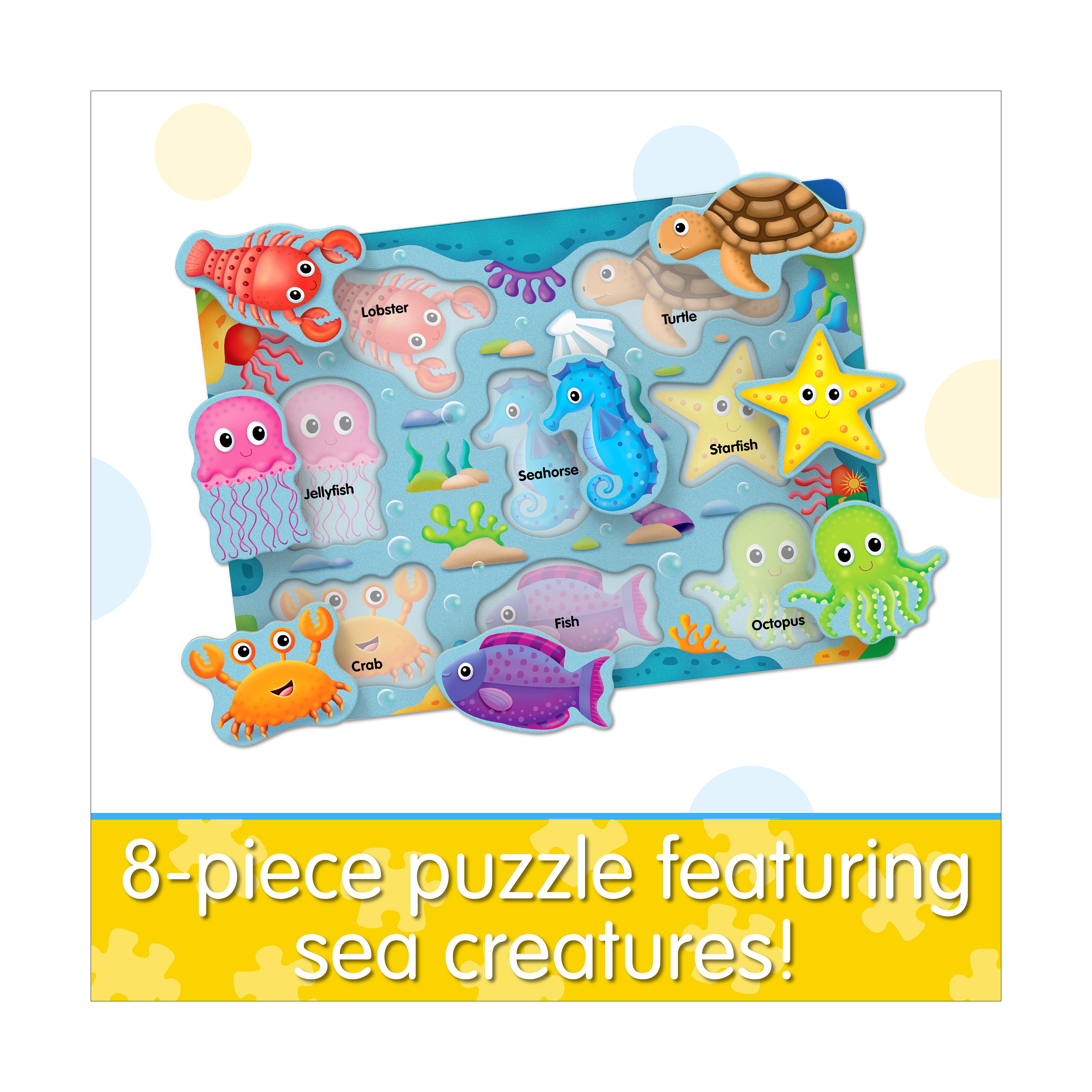 My First Lift & Learn Under the Sea Puzzle - 8 pcs - Image 4