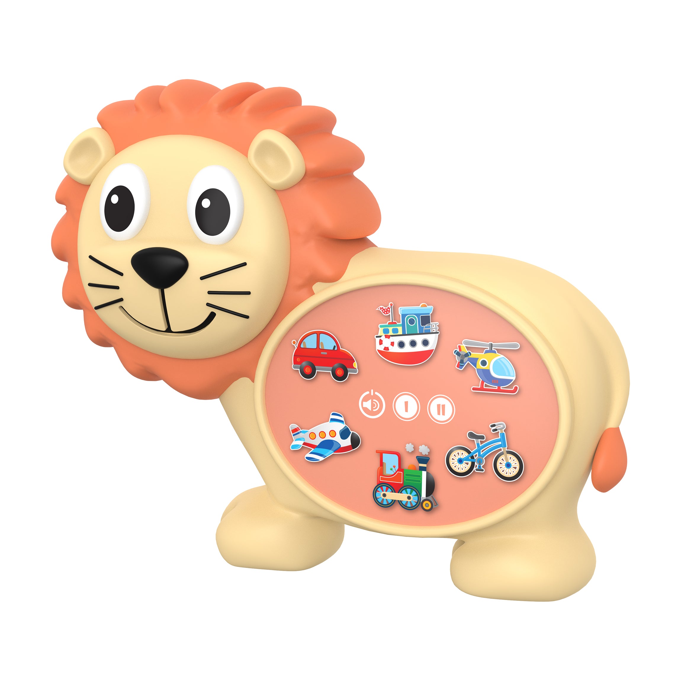 Alternative view of Early Learning On-the-Go Lion Interactive Vehicle Learning Toy