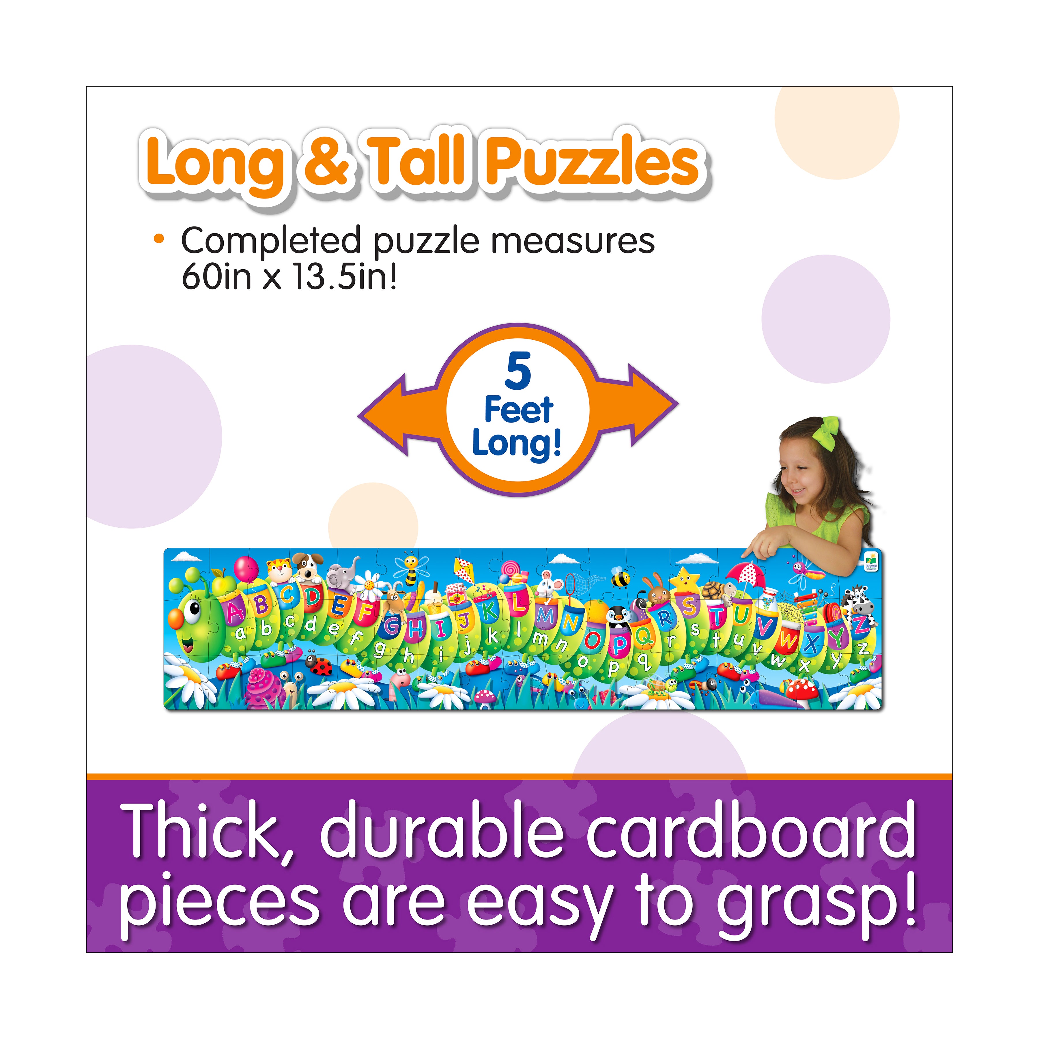 The Learning Journey ABC Caterpillar Floor Puzzle - 51 pc - Image 5