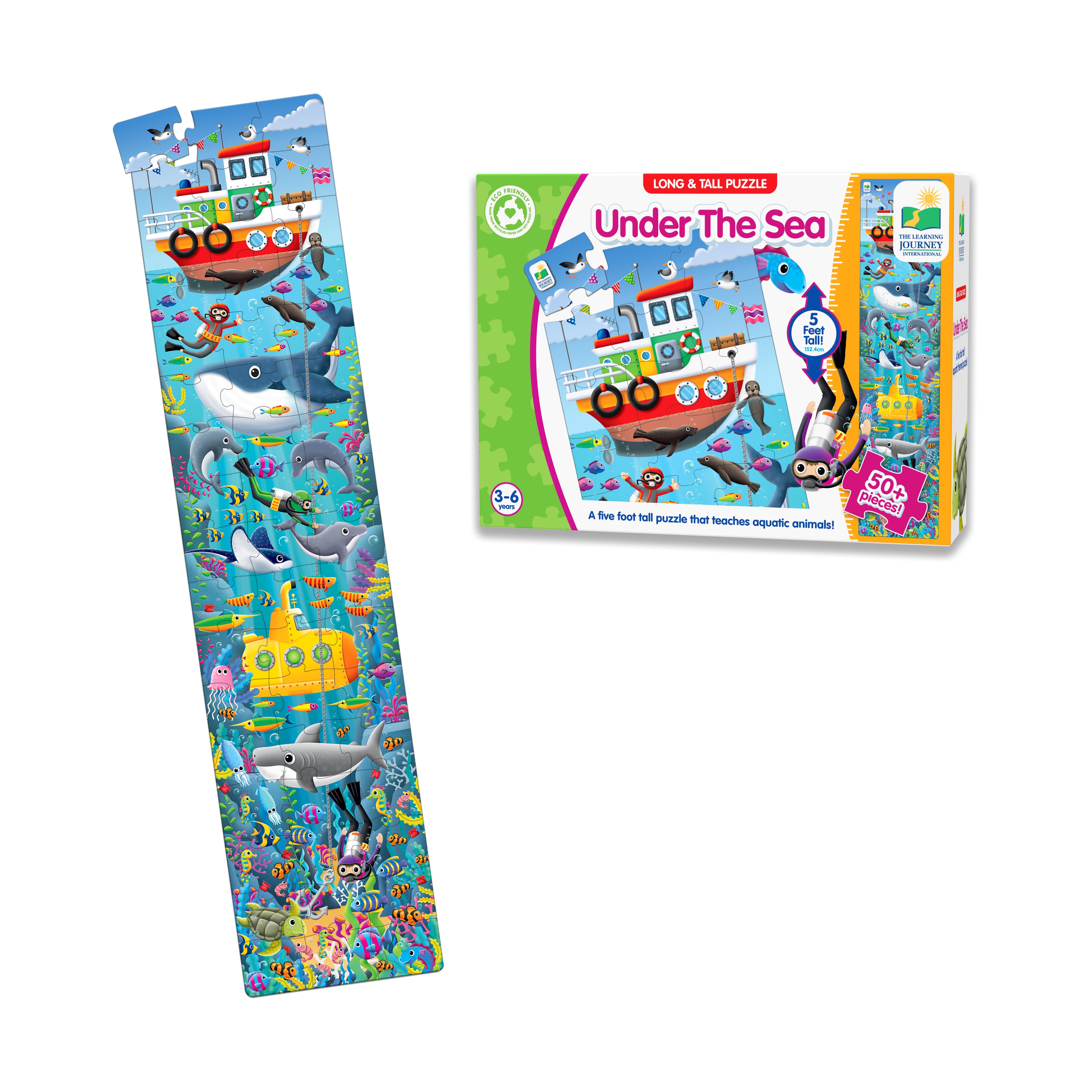 Under The Sea Floor Puzzle - 51 pc - Image 3