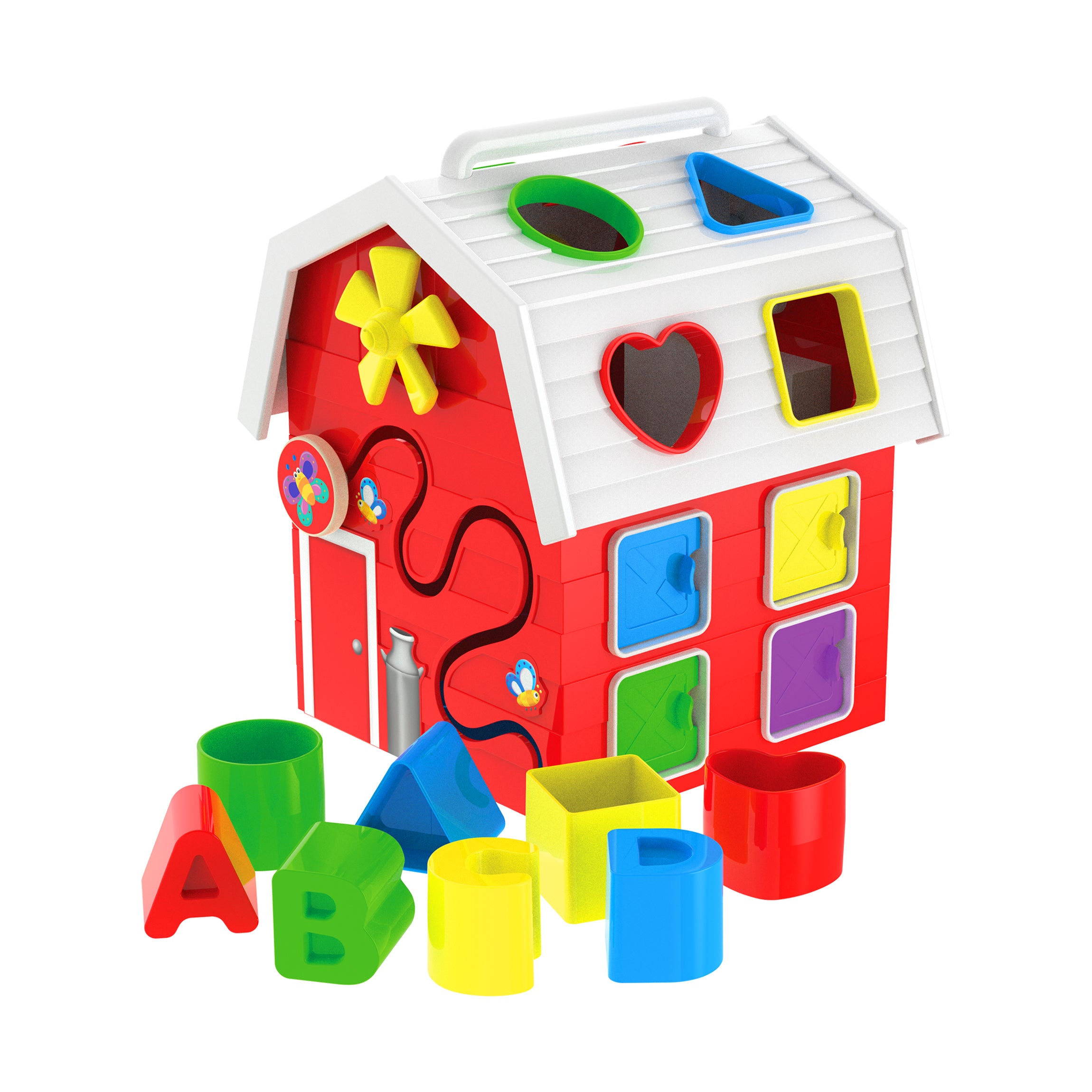 Alternative view of Early Learning Farm Activity Cube - Interactive Educational Toy