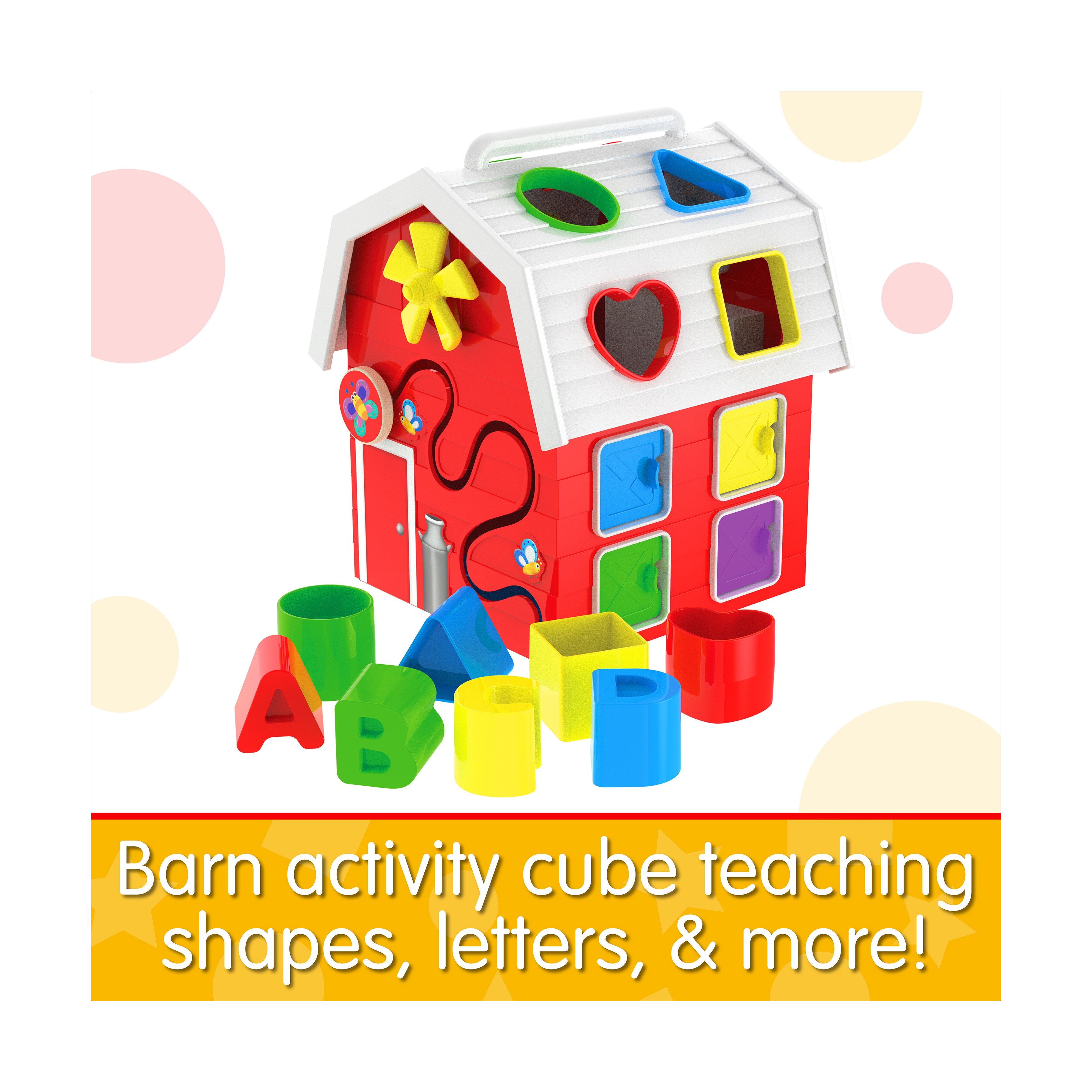 Early Learning Farm Activity Cube - Interactive Educational Toy - Image 4