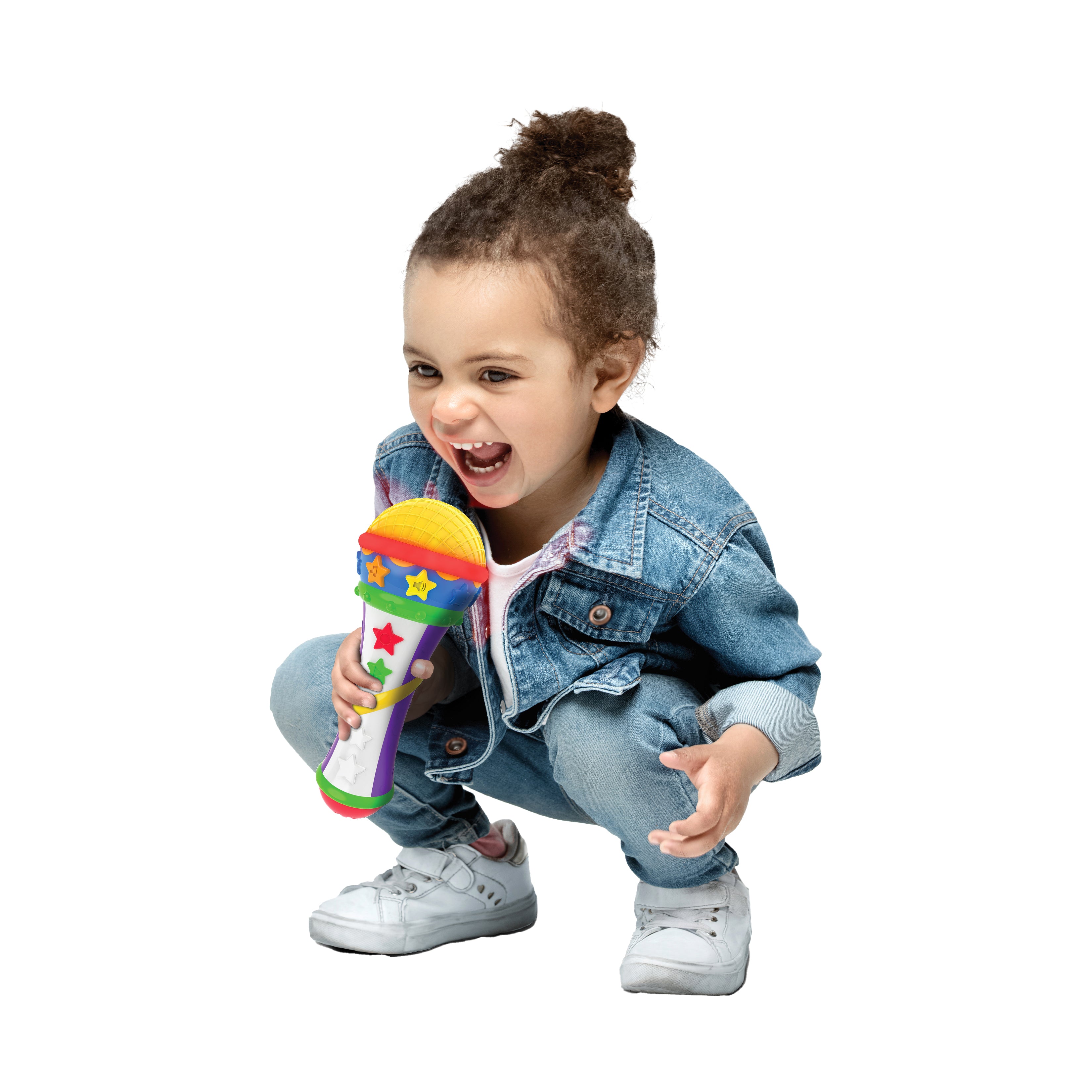 Tiny Tunes Early Learning Sing-A-Long Microphone for Toddlers - Image 5