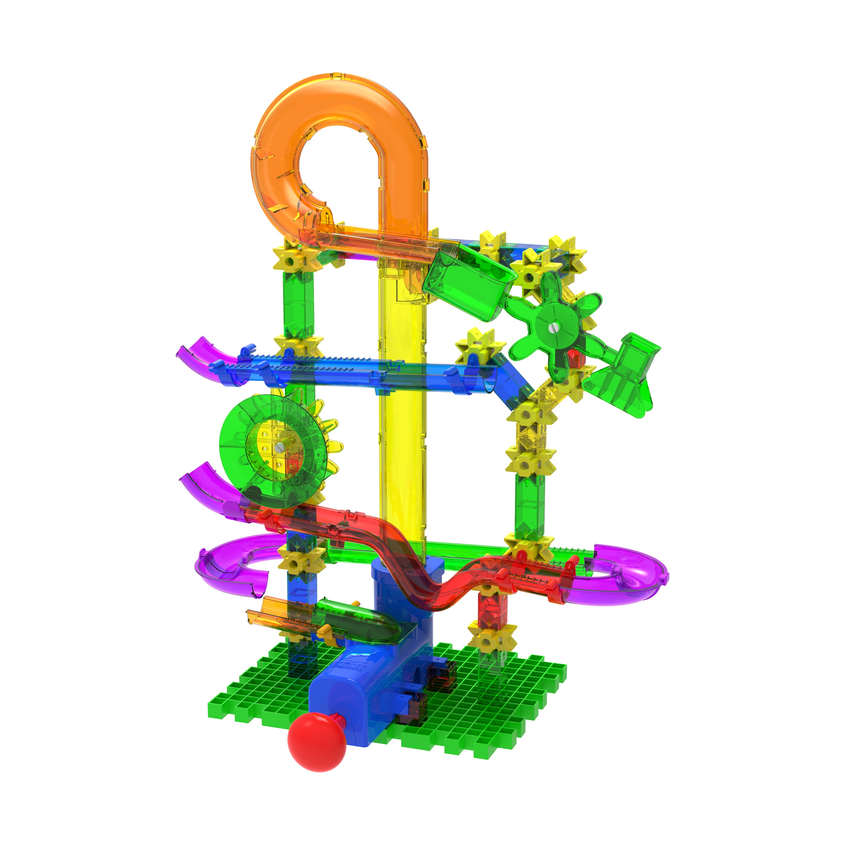 Alternative view of Techno Gears Marble Mania - Xpress 80+ Piece Marble Run Set