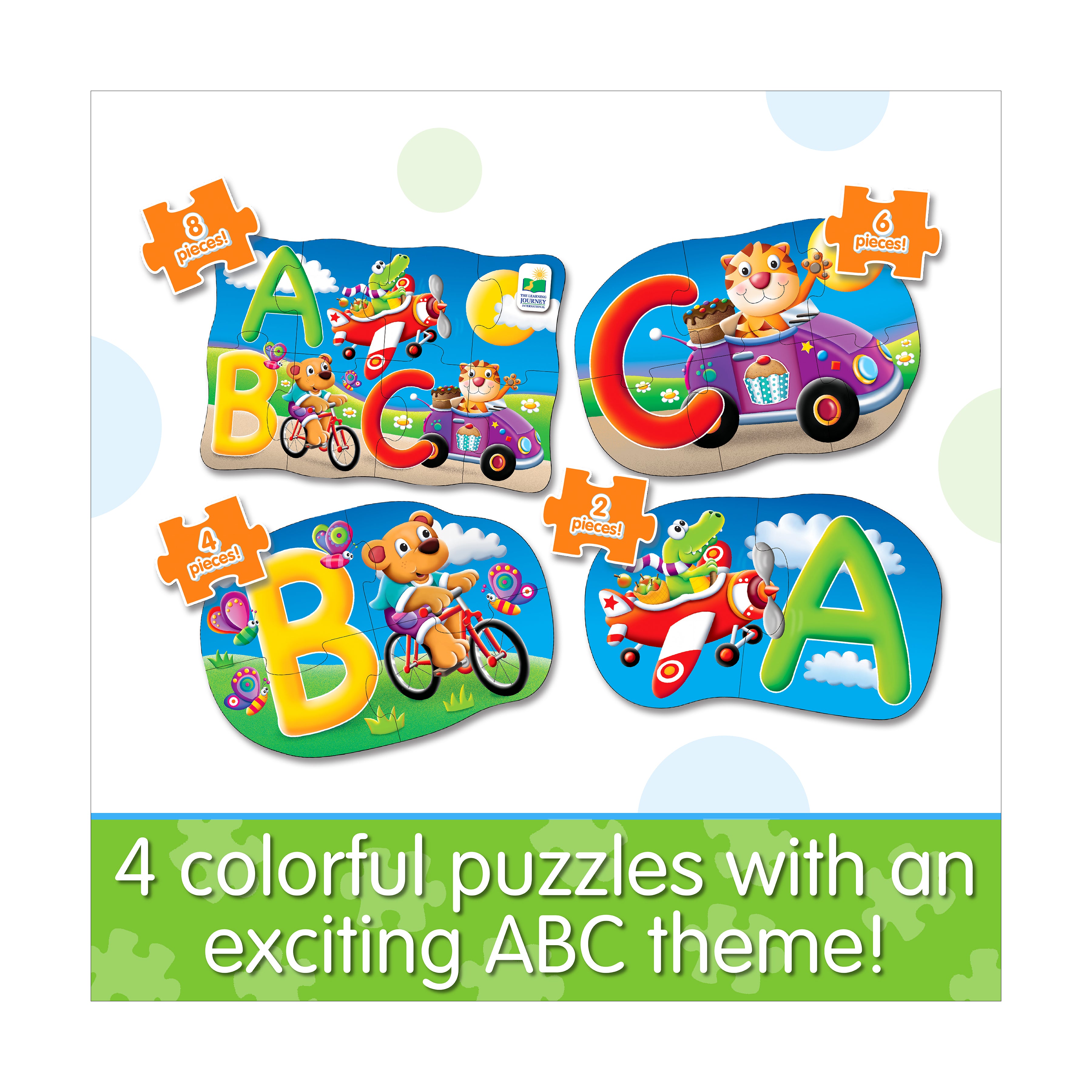 My First Puzzles - ABC Animal Adventure 4-Pack Set - Image 4