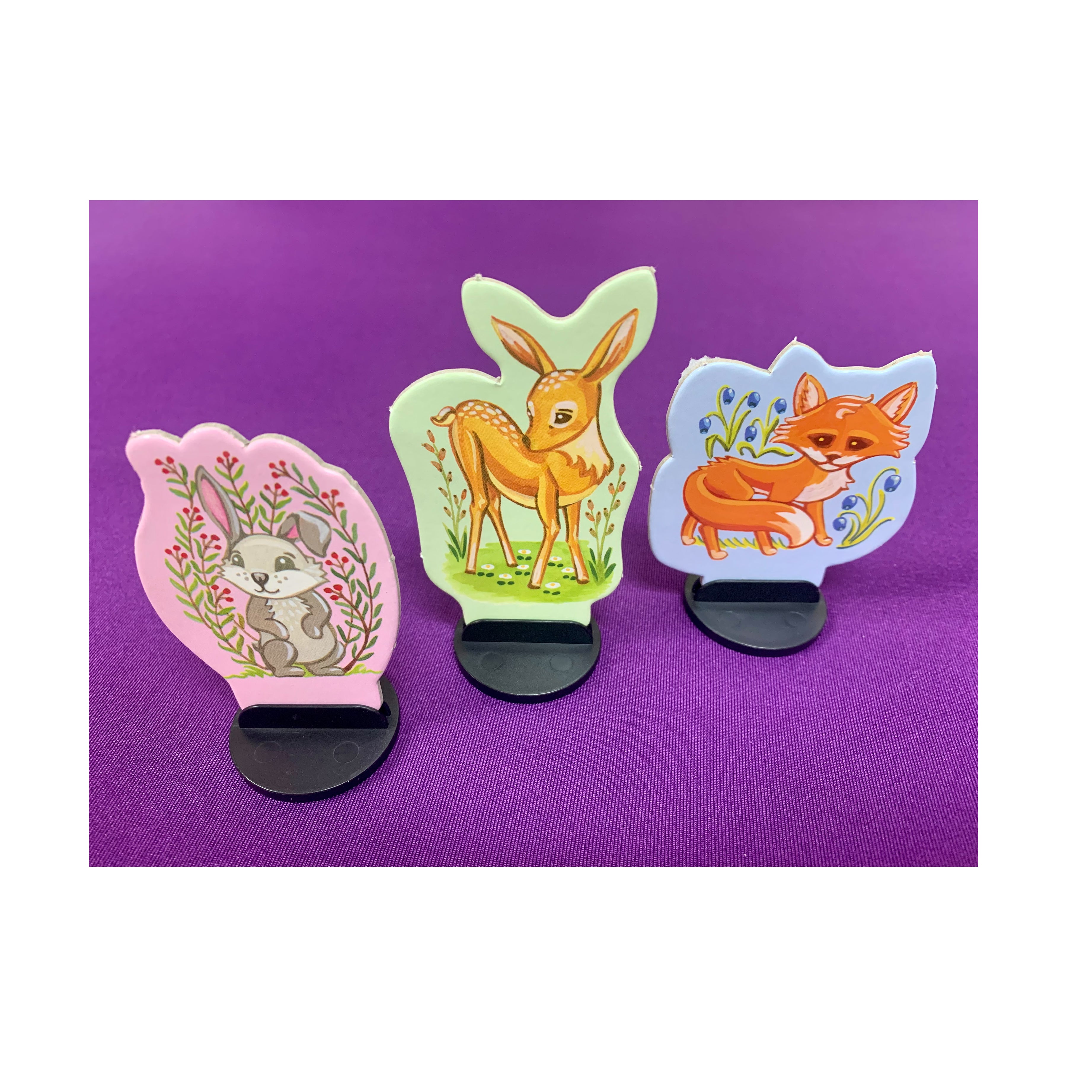 Woodland Creatures Snakes and Ladders Family Board Game - Image 5