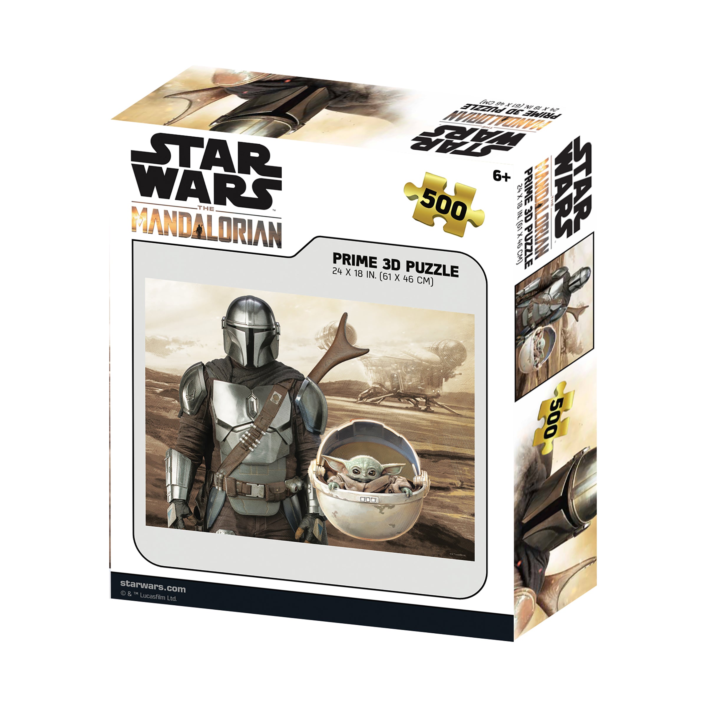 Star Wars The Mandalorian & Grogu 3D Lenticular Puzzle - 500 pc - Image 3