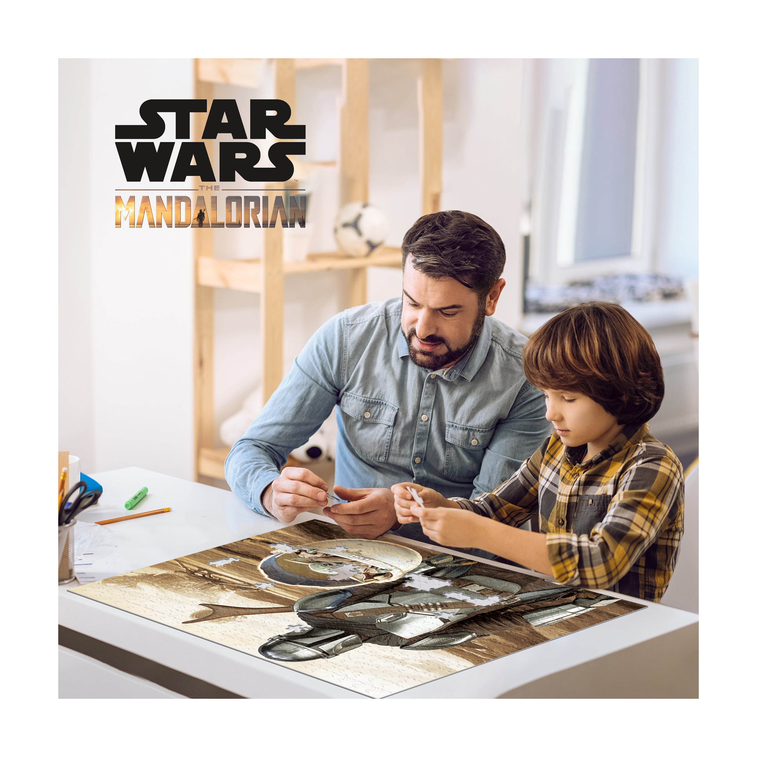 Star Wars The Mandalorian & Grogu 3D Lenticular Puzzle - 500 pc - Image 5