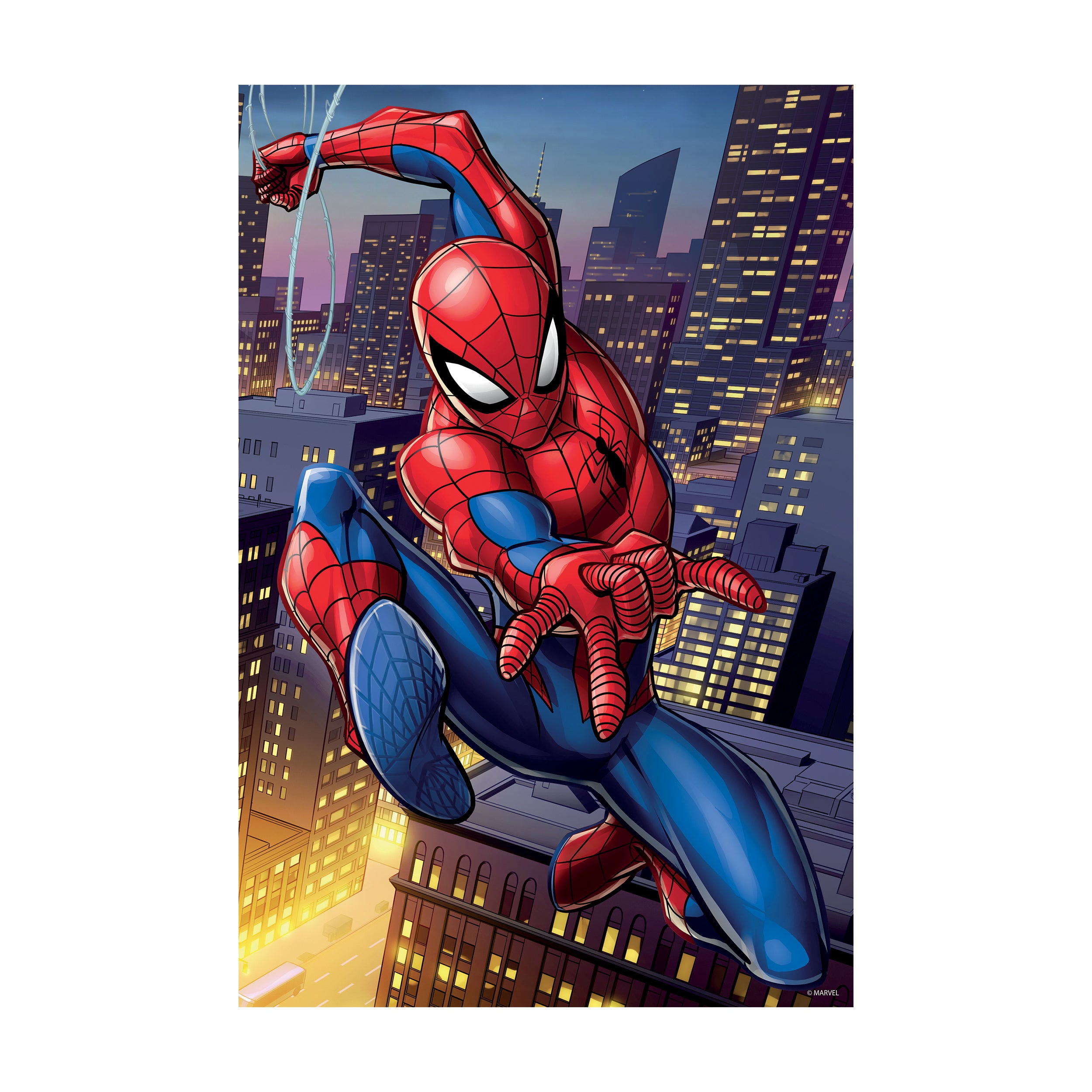 Marvel Spider-Man 3D Lenticular Jigsaw Puzzle - Collectible Tin, 300 pc