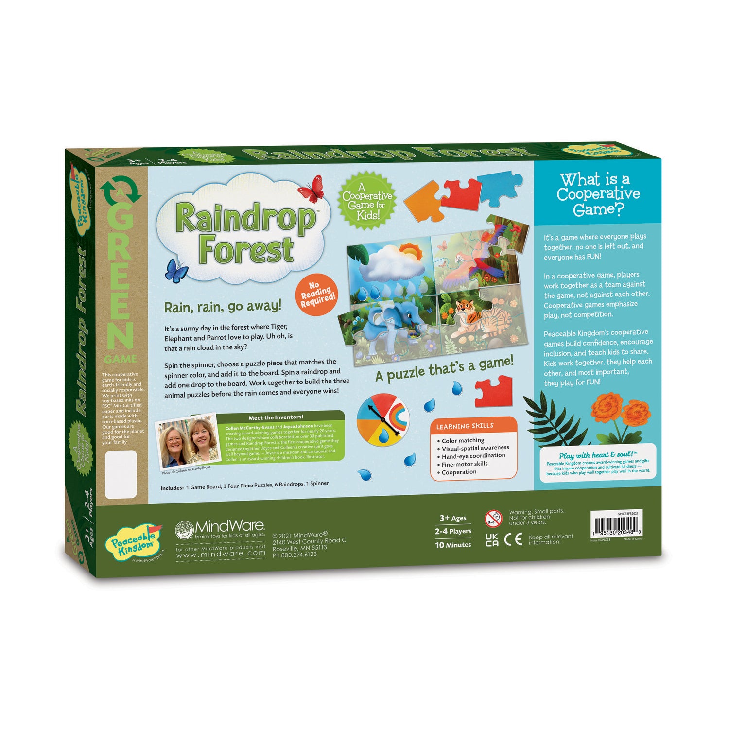 Alternative view of Raindrop Forest Family Puzzle Game