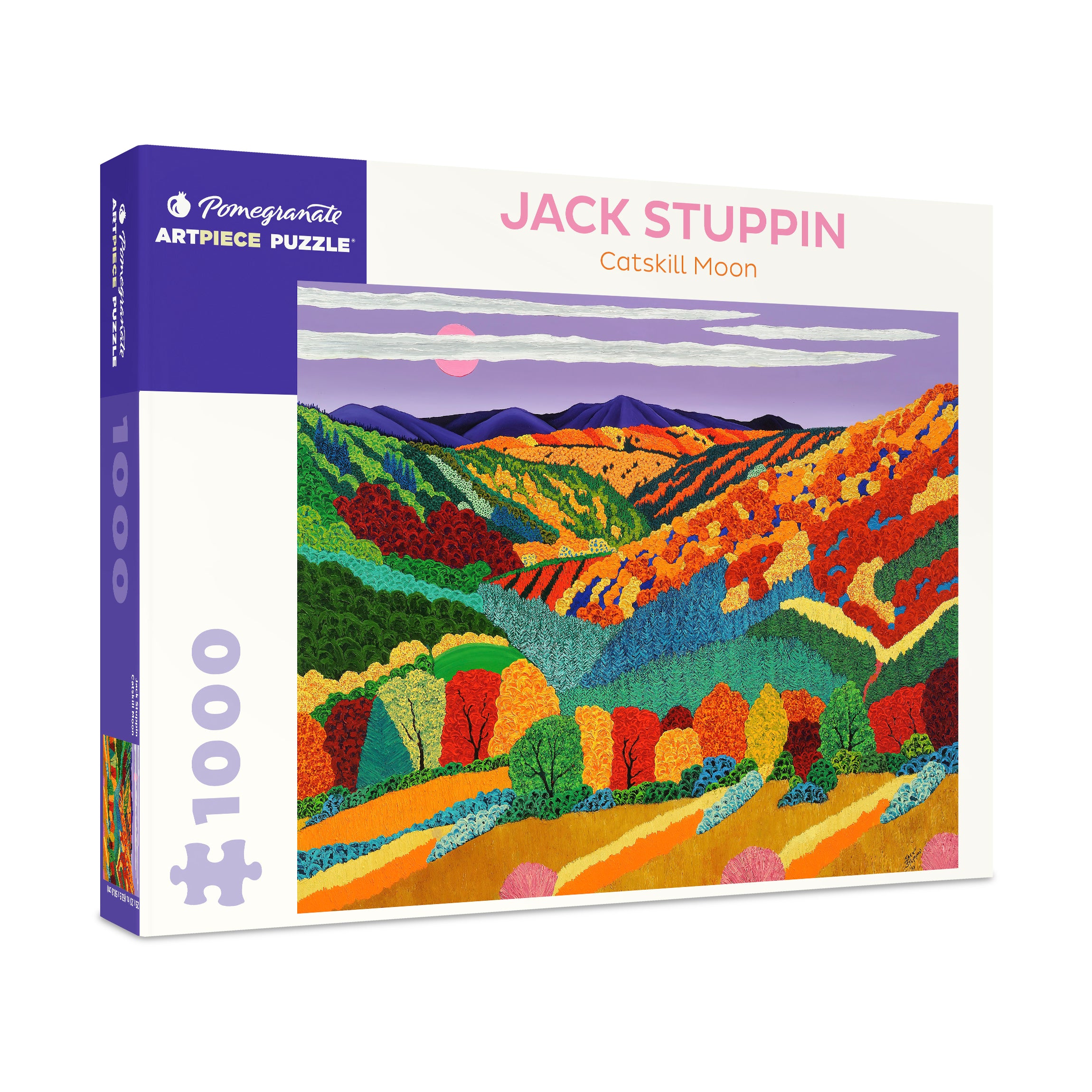 Alternative view of Pomegranate Jack Stuppin Catskill Moon Art Puzzle - 1000 pc