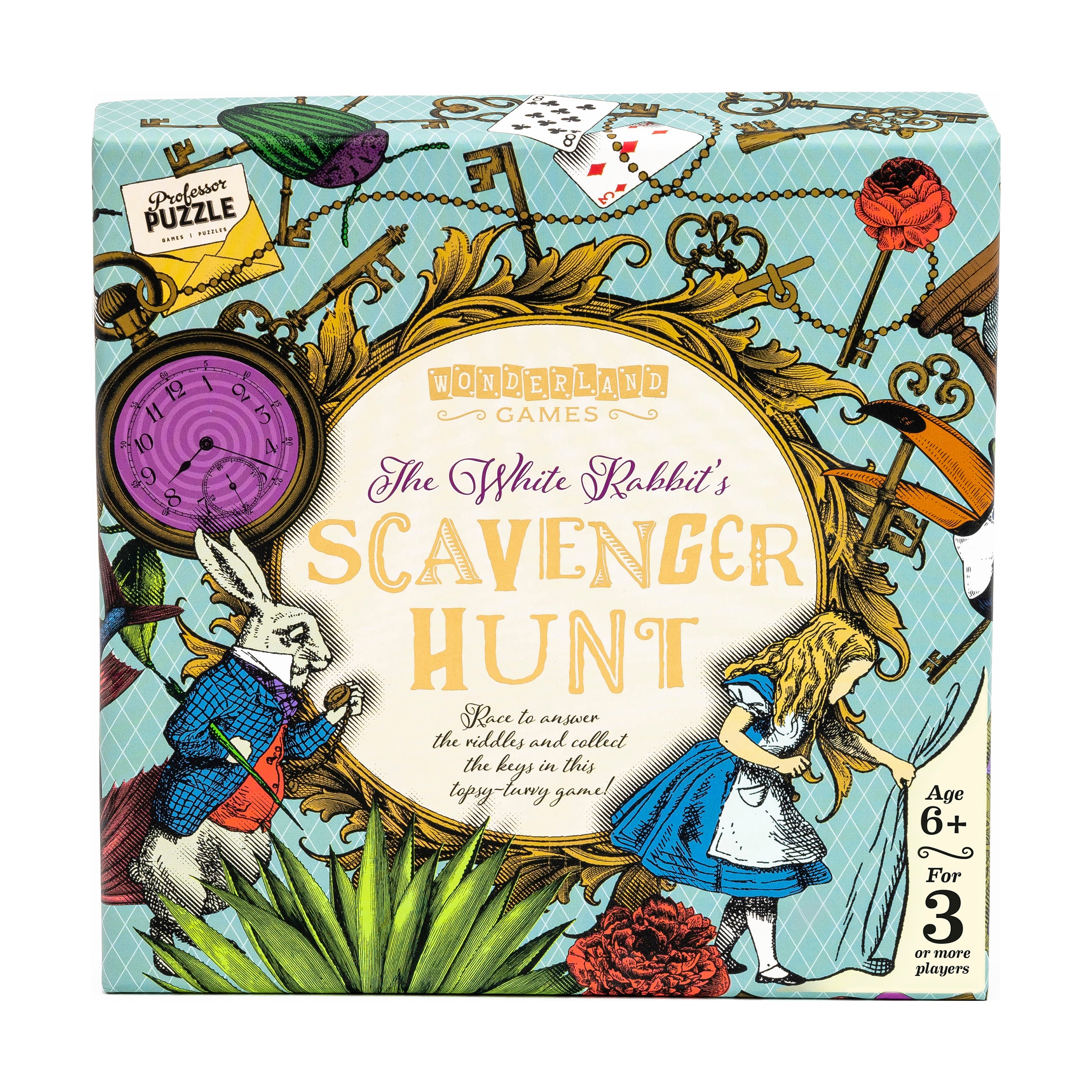 Alternative view of Alice in Wonderland The White Rabbit's Scavenger Hunt Game