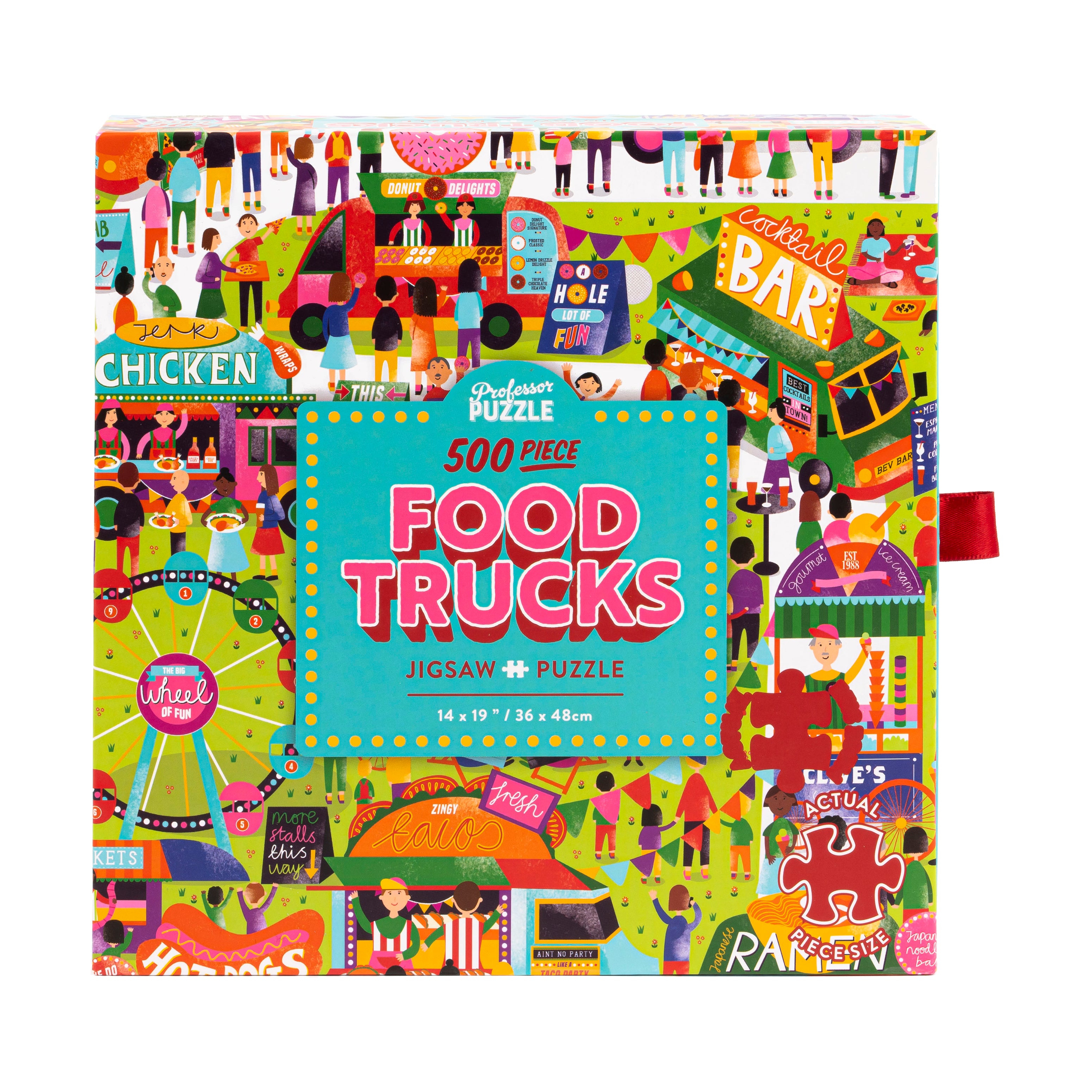 Food Trucks Festival Jigsaw Puzzle - 500 pcs - Image 3