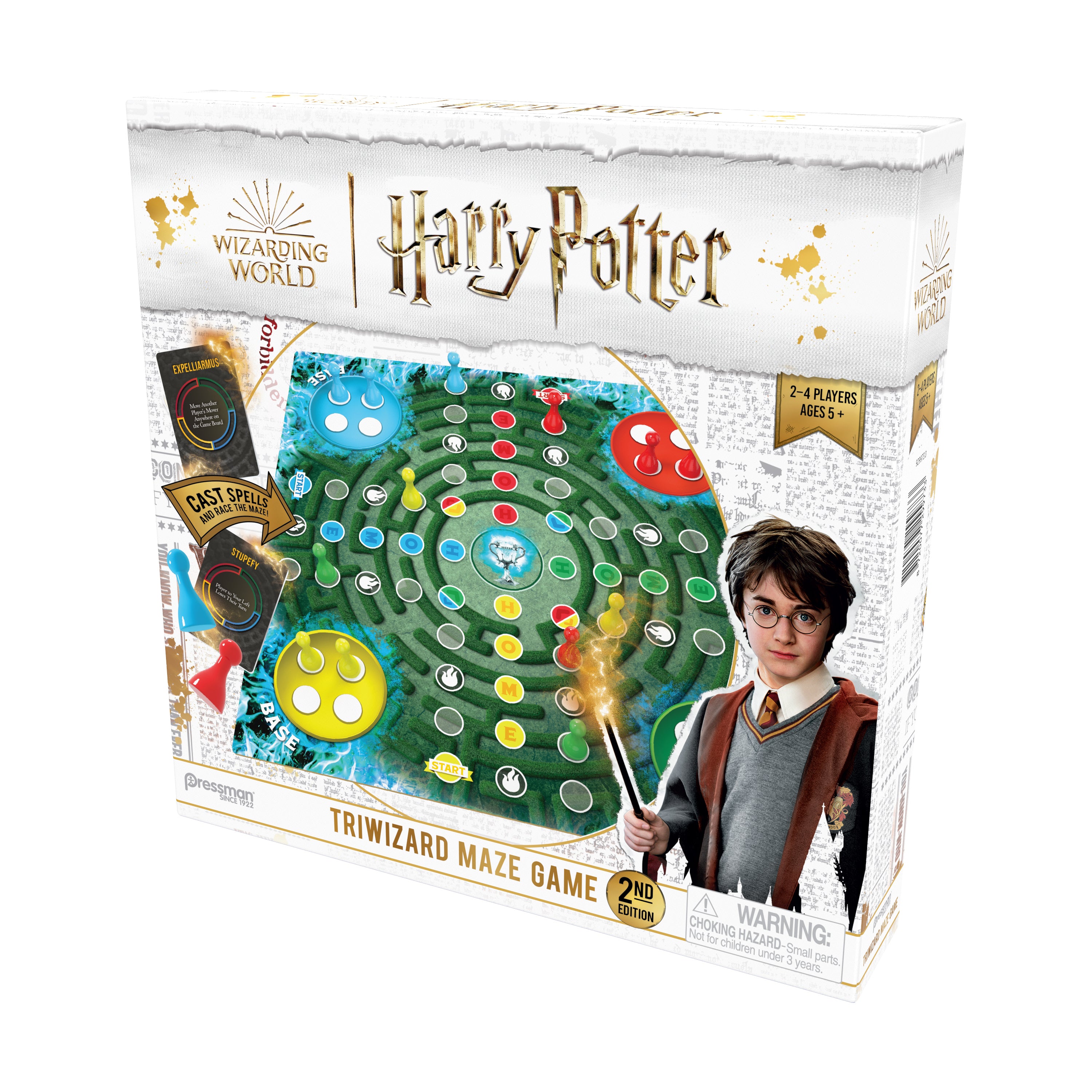 Alternative view of Harry Potter Triwizard Maze Game 2nd Edition Board Game