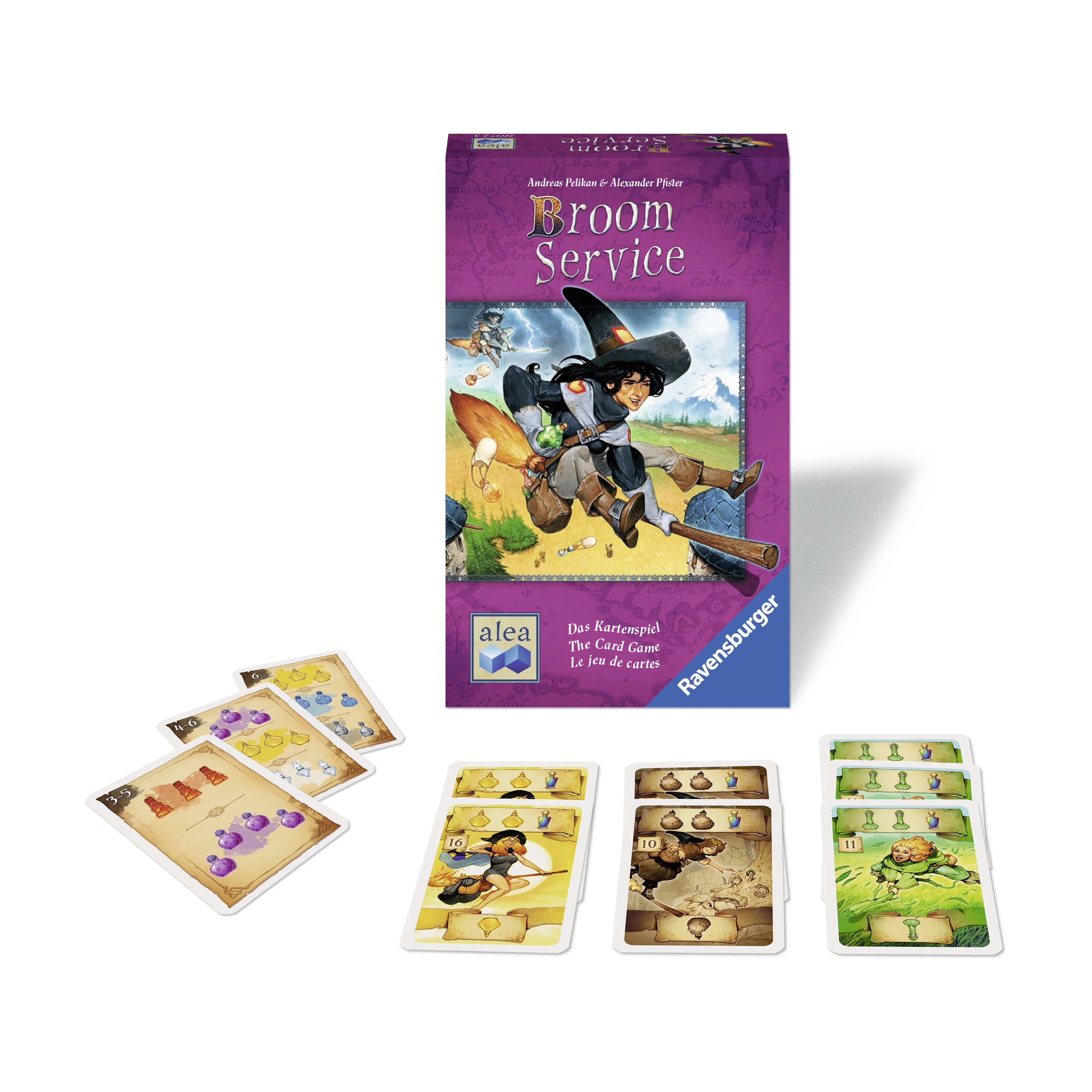 Alternative view of Broom Service Alea Card Game Series #2 with 1st Expansion