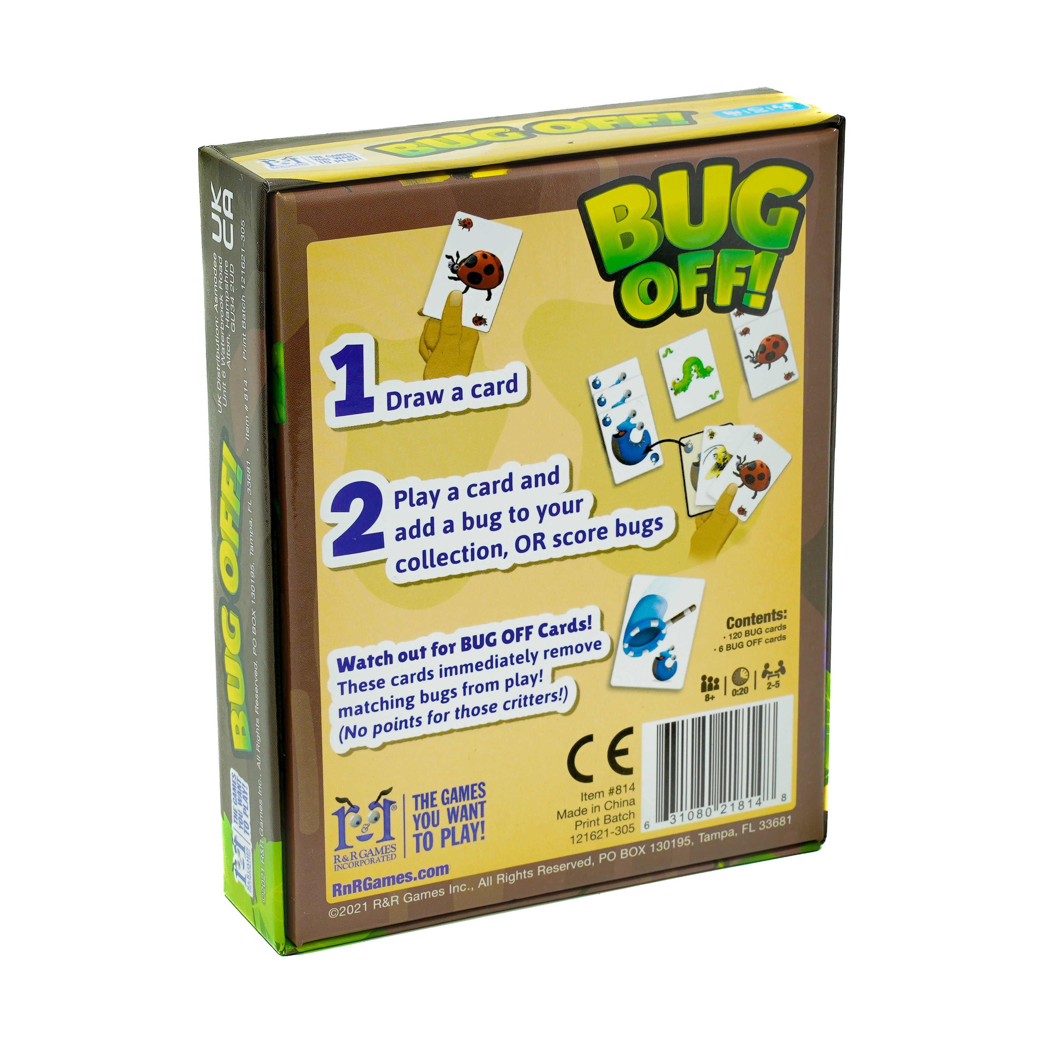 Alternative view of Bug Off! Exciting Collect-and-Capture Card Game