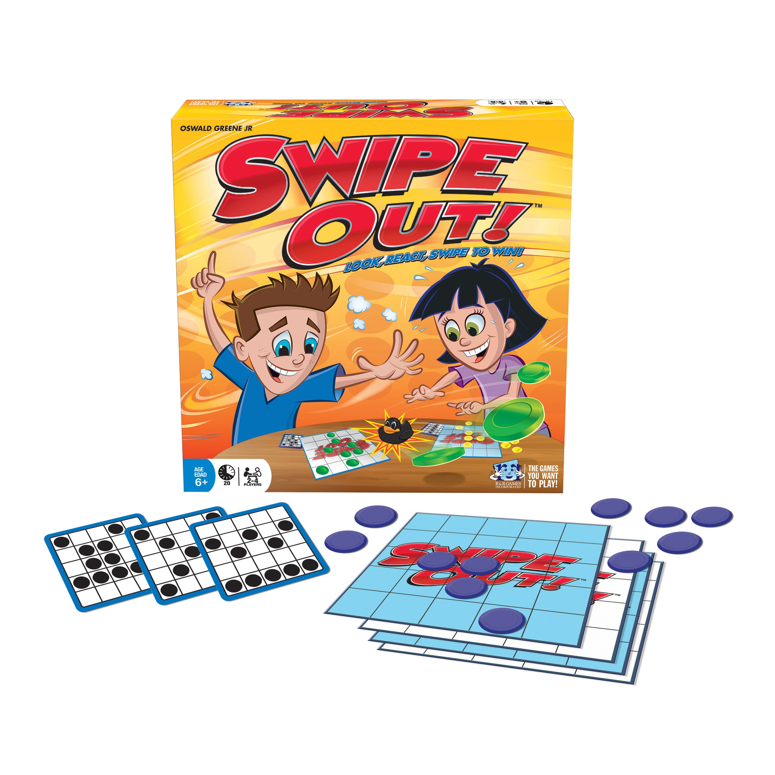 Swipe Out! Fast-Paced Pattern Matching Board Game - Image 2