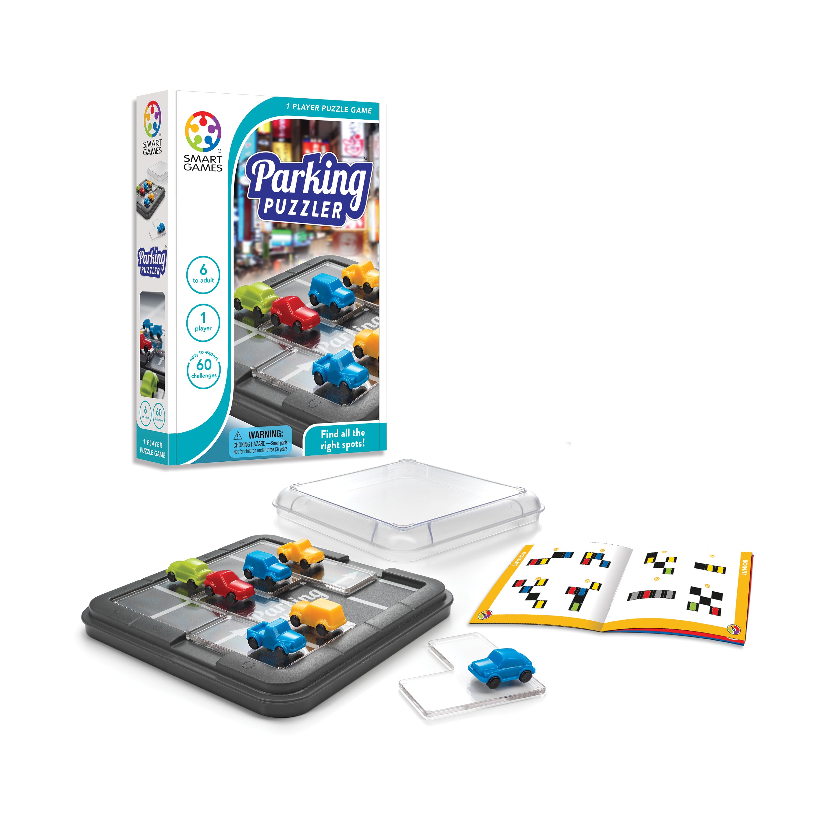 SmartGames Parking Puzzler Cognitive Skill-Building Game - Image 3