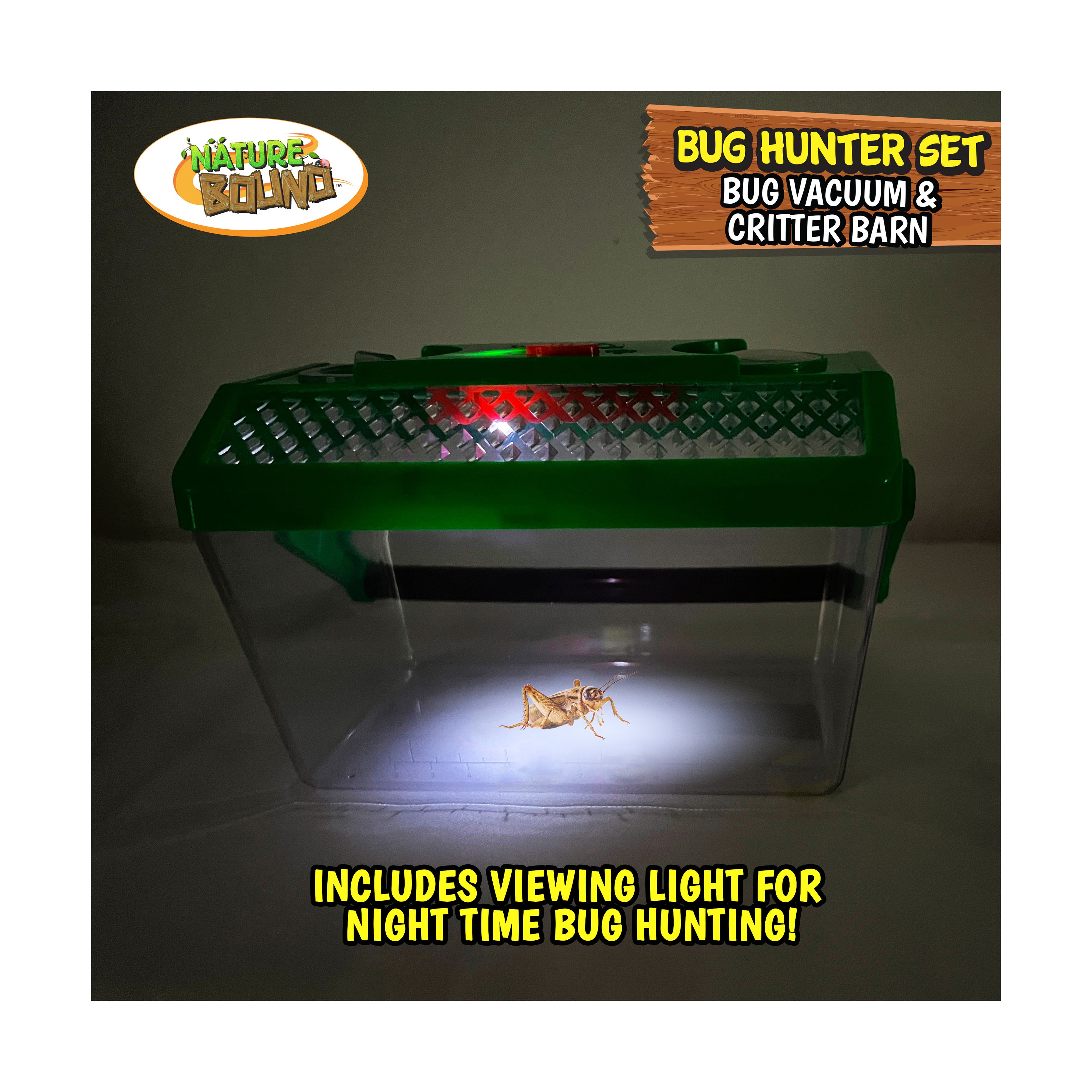 Nature Explorer's Ultimate Bug Hunter Set: Bug Vacuum & Critler Barn - Image 5