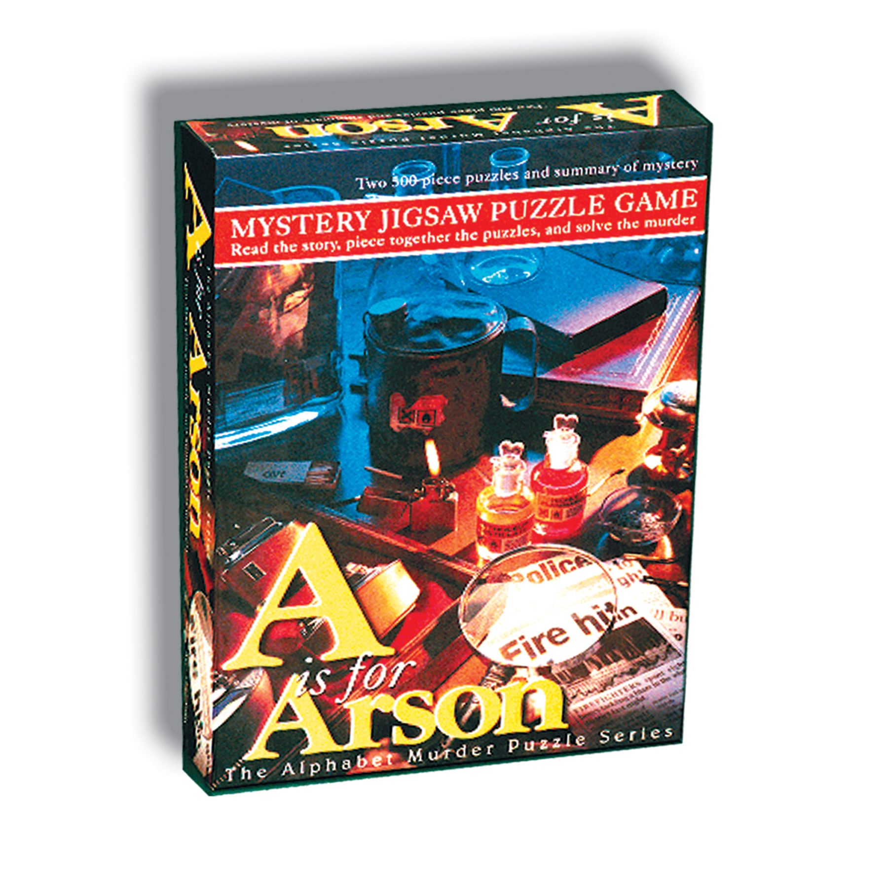 Alternative view of A is for Arson Murder Mystery Jigsaw Puzzle: 1000 Pieces