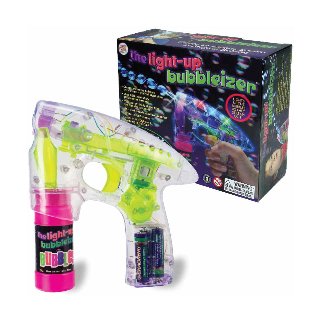 Alternative view of Light-Up Bubbleizer: Magical Bubble and Light Show Toy