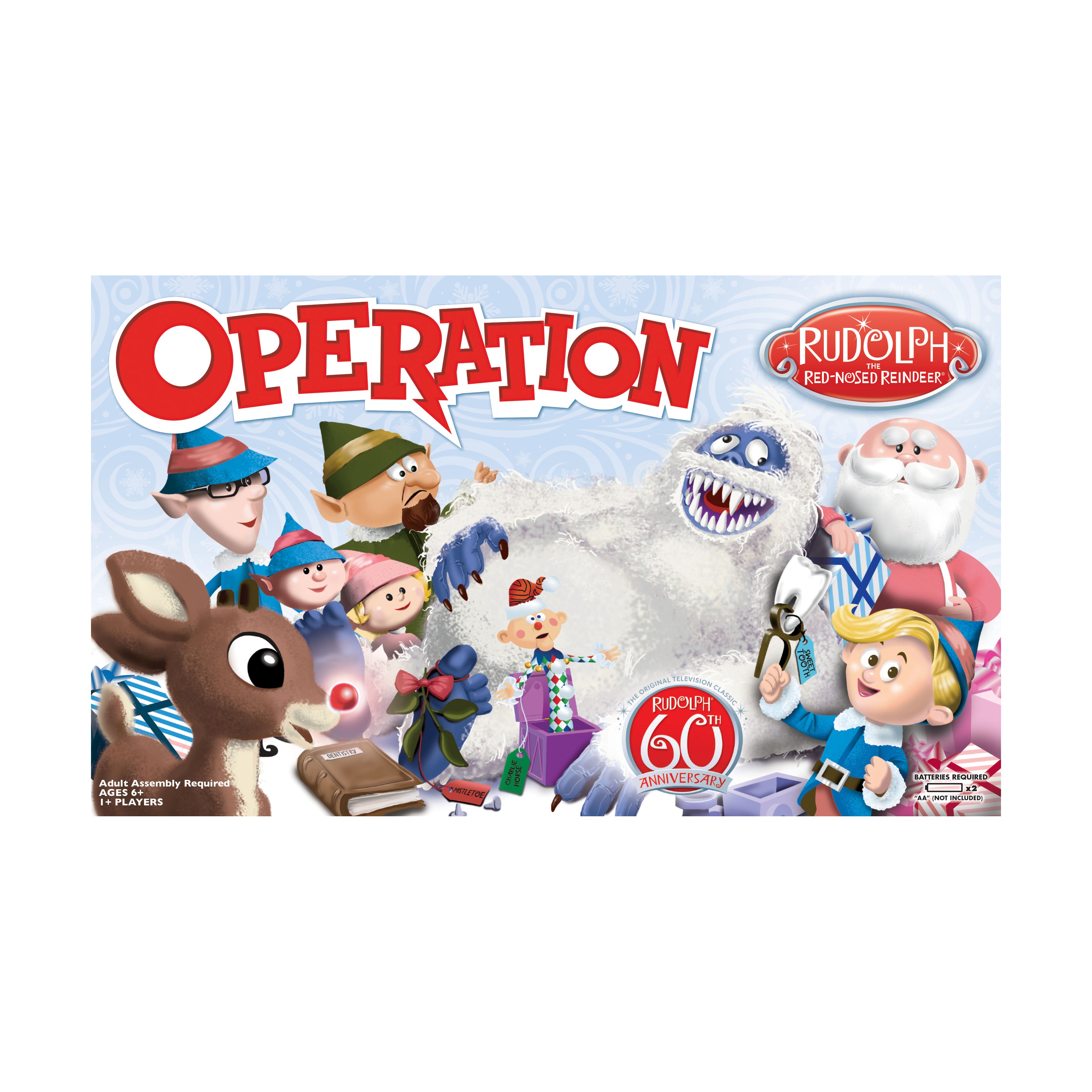 Rudolph the Red-Nosed Reindeer Operation 60th Anniversary Board Game - Image 2