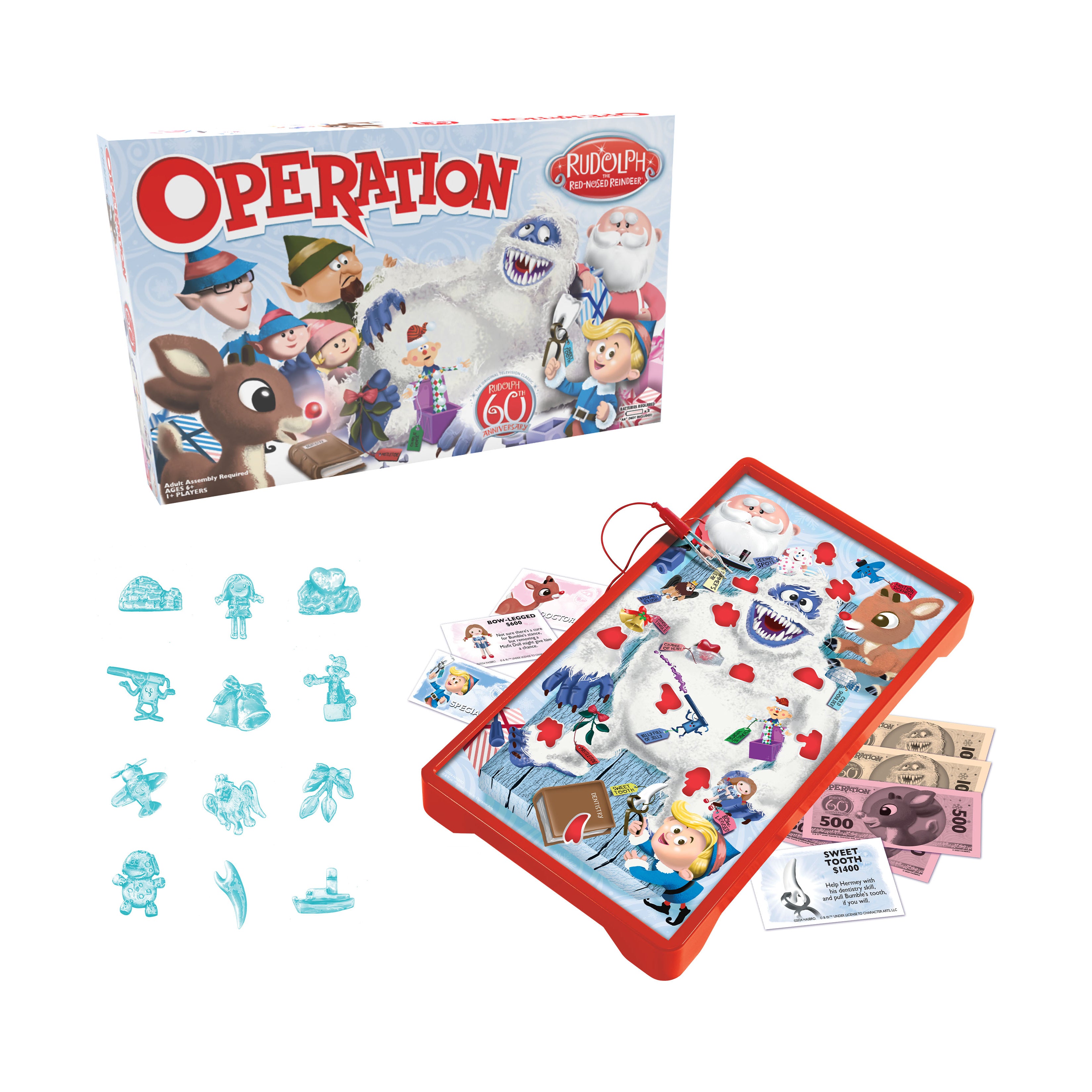 Rudolph the Red-Nosed Reindeer Operation 60th Anniversary Board Game - Image 4