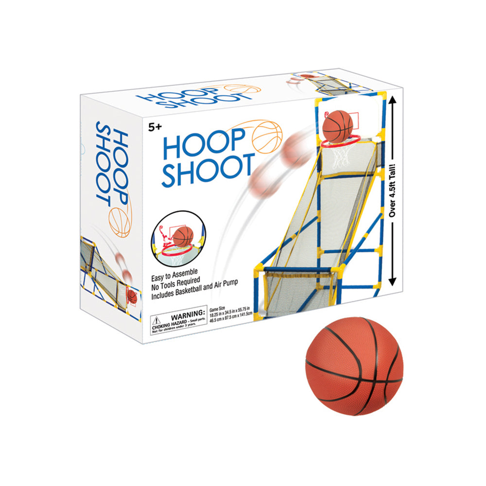 Hoop Shoot Basketball Set: Compact Indoor Arcade Game - Image 4