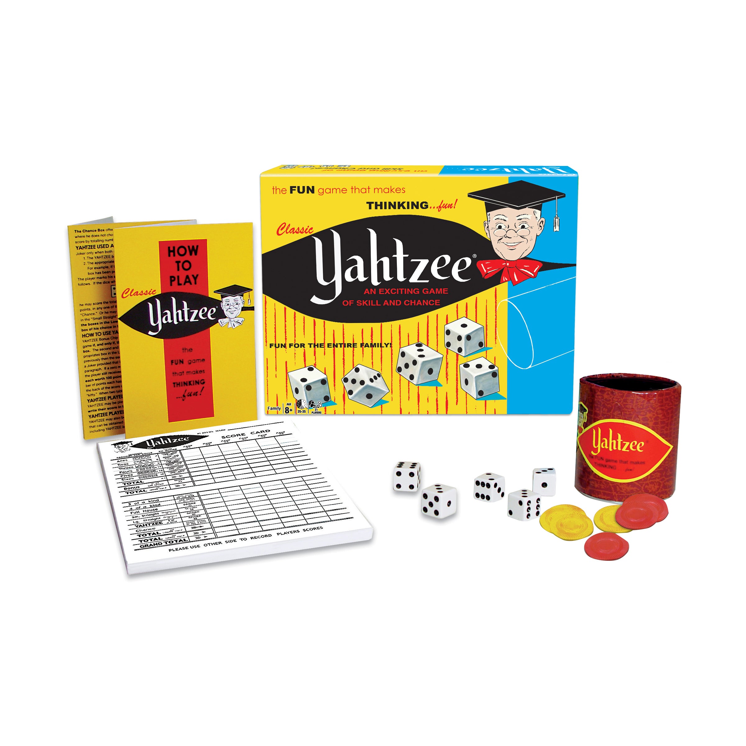 Alternative view of Classic Yahtzee Vintage Dice Game