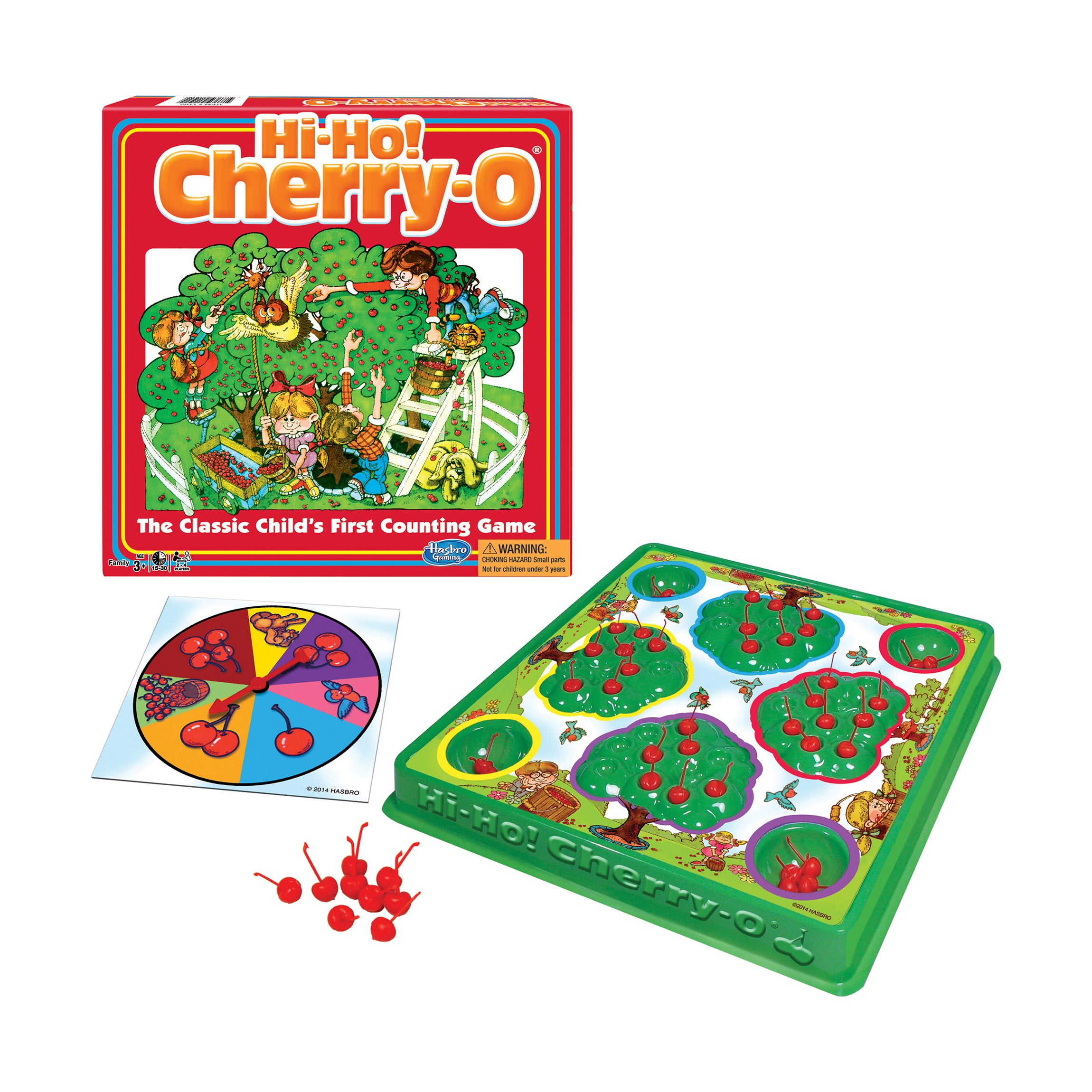 Hi-Ho! Cherry-O Classic Counting Board Game - Image 2