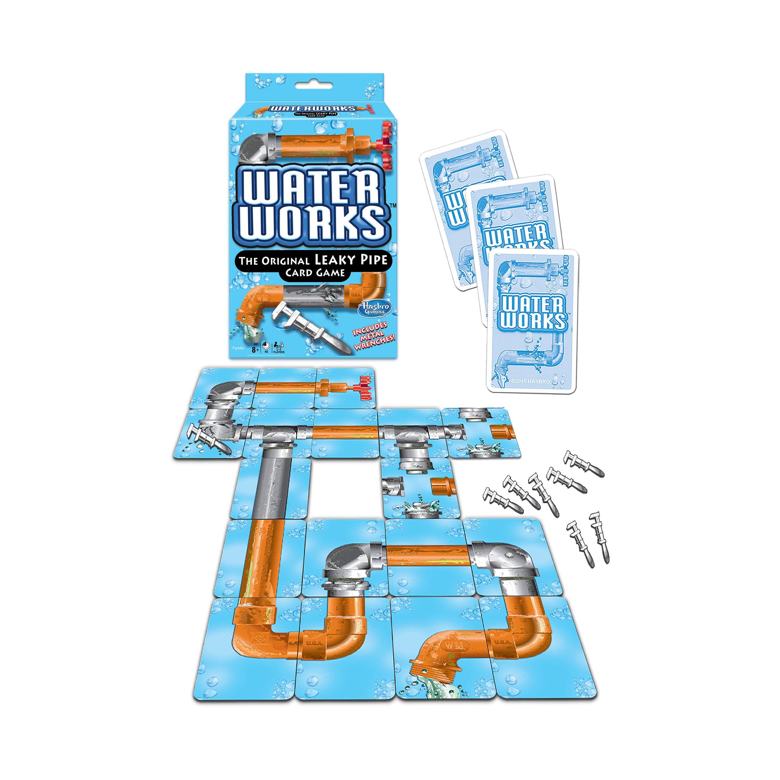 Alternative view of Classic Waterworks: The Ultimate Leaky Pipe Card Game