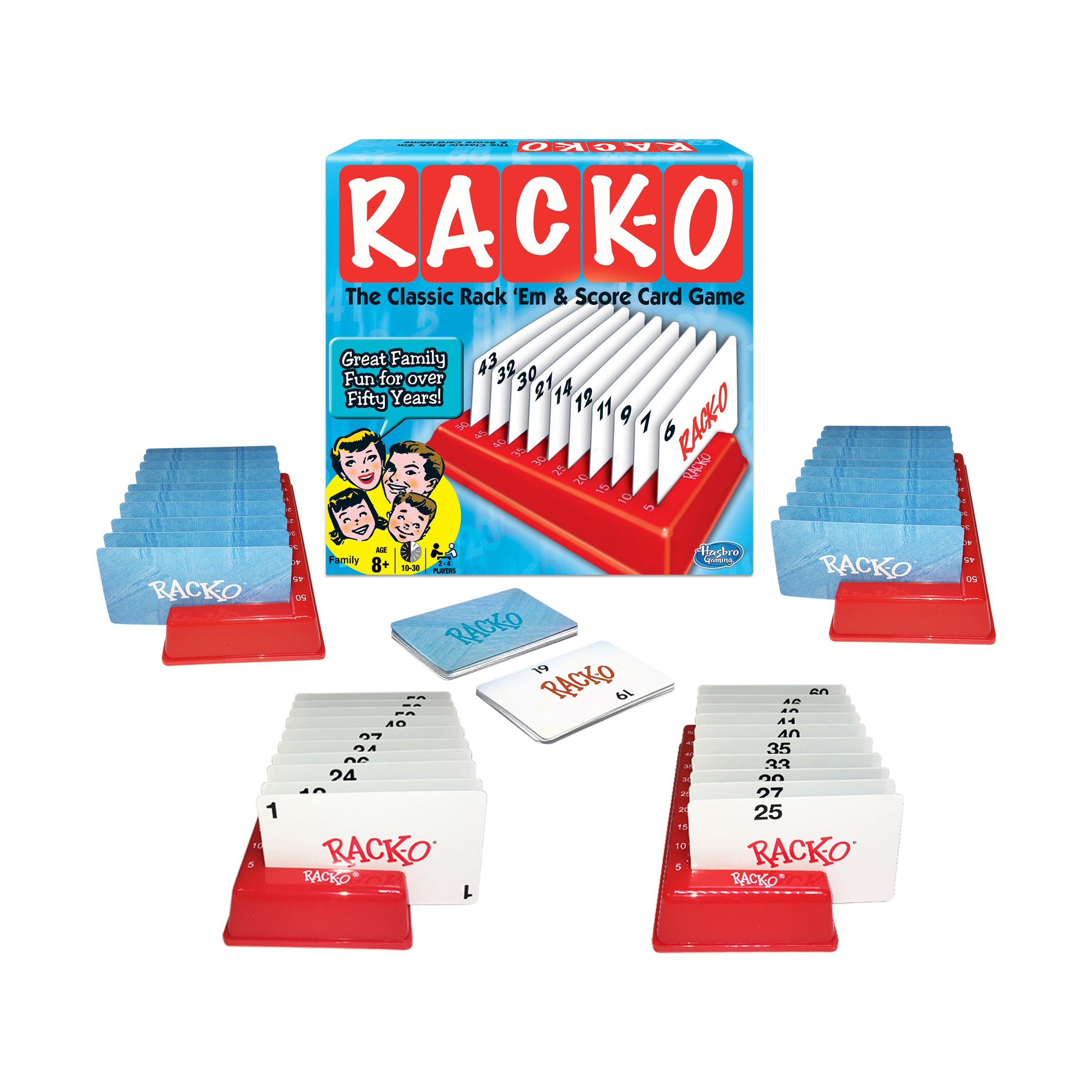 Alternative view of Rack-O Classic Card Game by Winning Moves Games USA