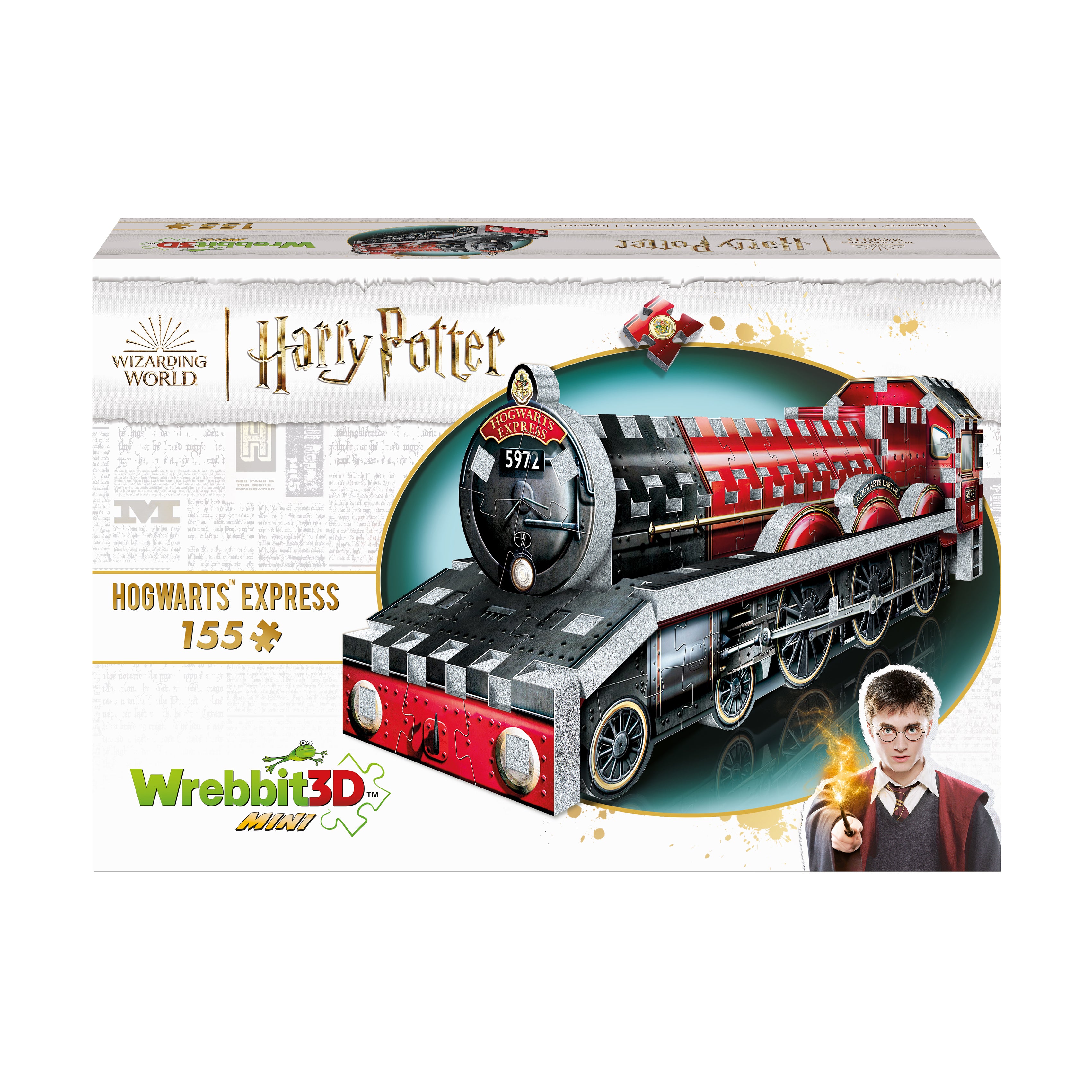 Harry Potter Hogwarts Express Mini 3D Puzzle - 155 pc - Image 2