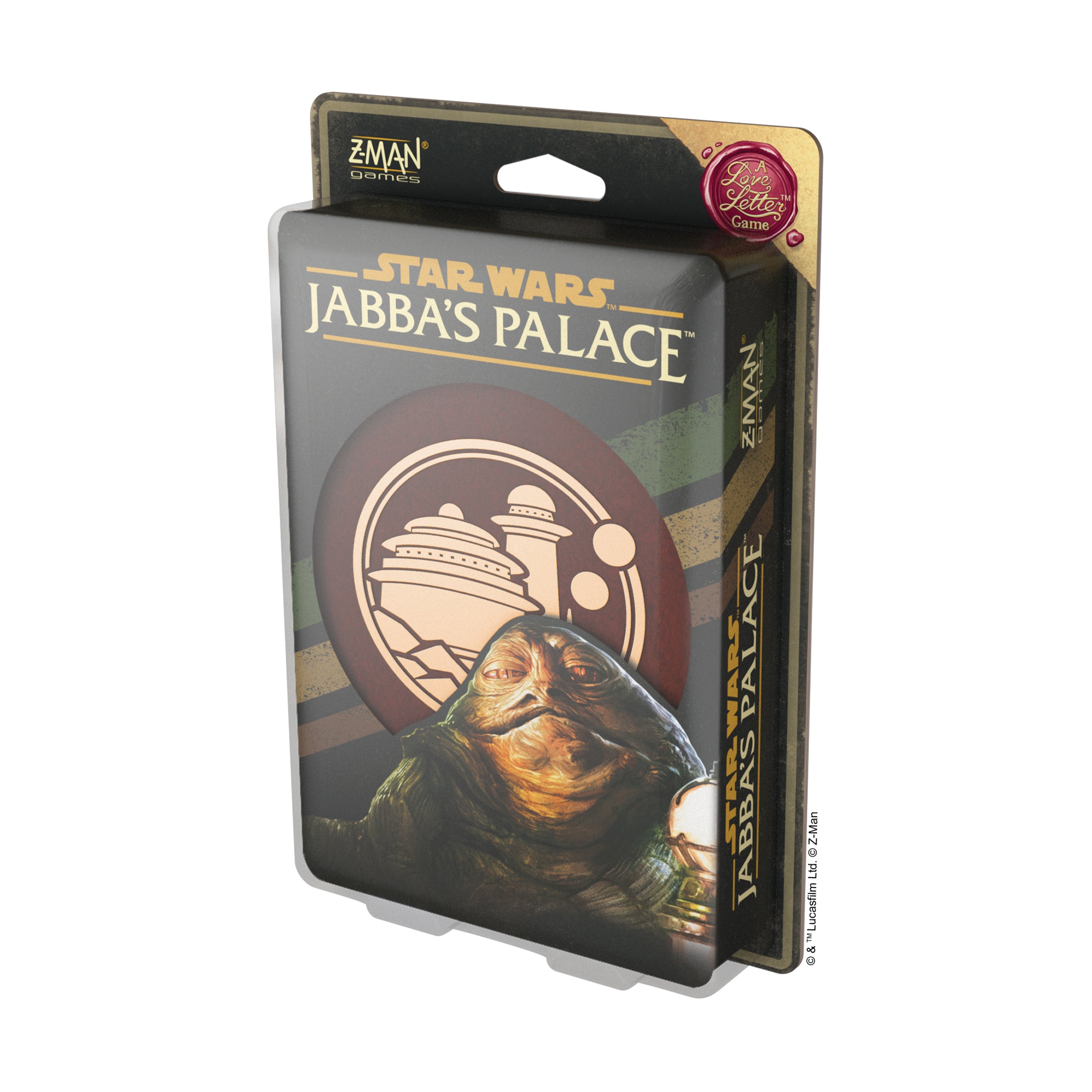 Alternative view of Star Wars Jabba's Palace - A Love Letter Game