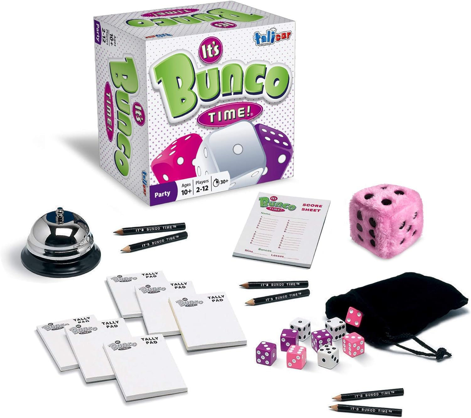 Alternative view of It's Bunco Time! Dice Strategy Party Game