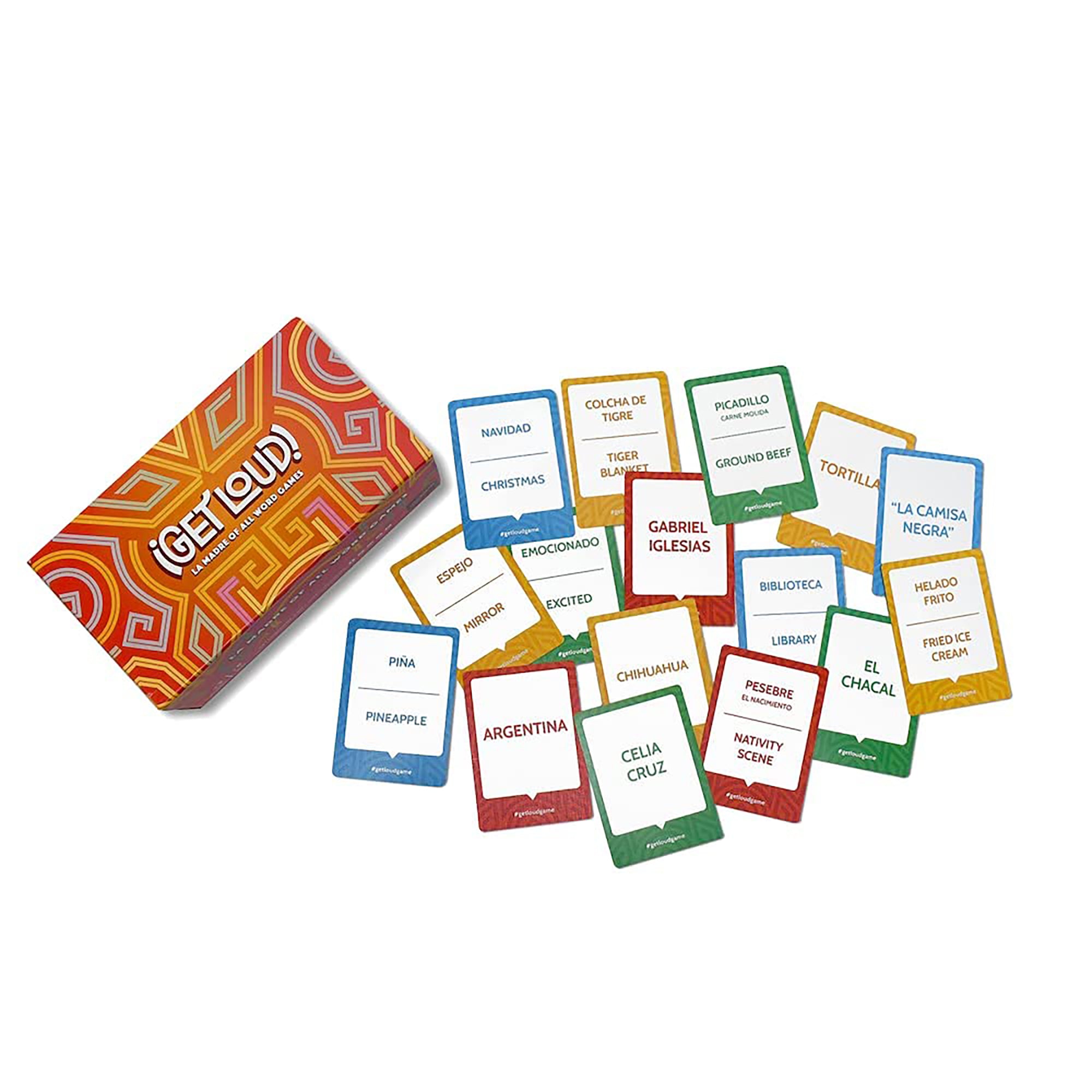 Tragos Get Loud Bilingual Word Guessing Party Game, Age 8+